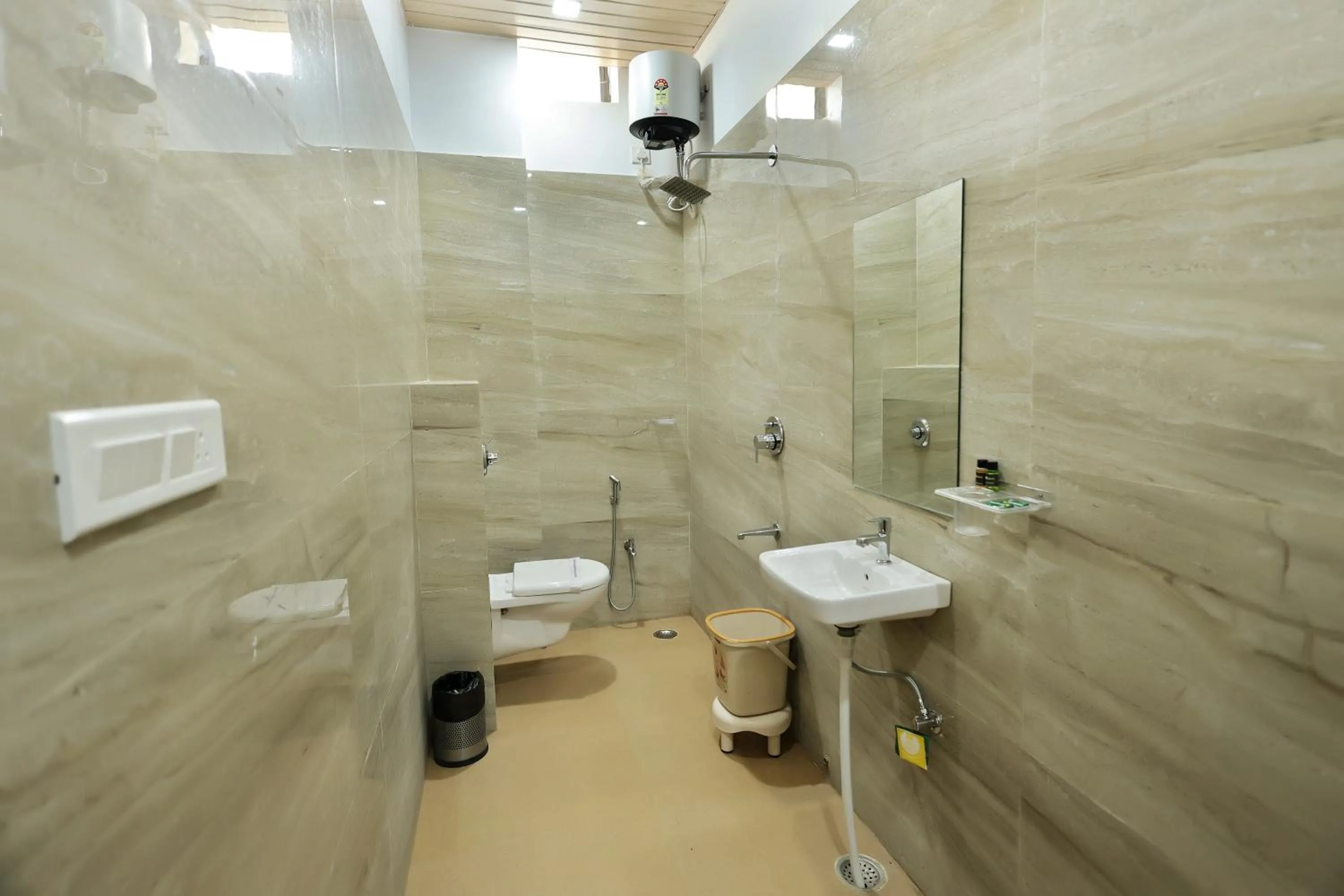 Bathroom in Manas Resort by Rudrakshi