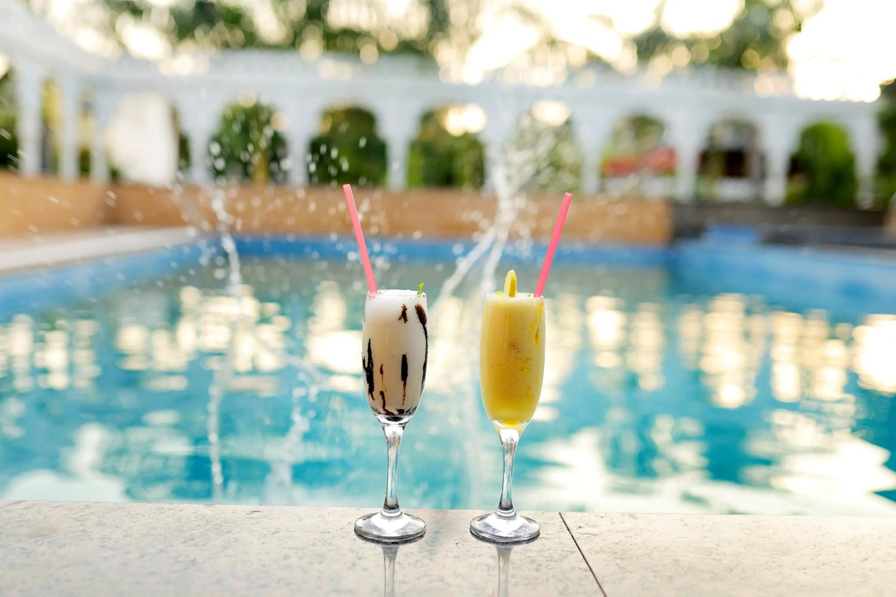 Swimming pool in Manas Resort by Rudrakshi