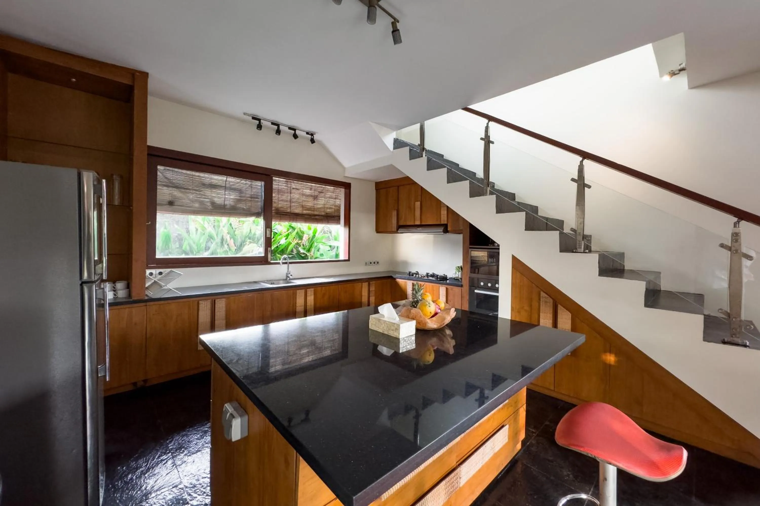 kitchen in Enchanting Canggu Villa