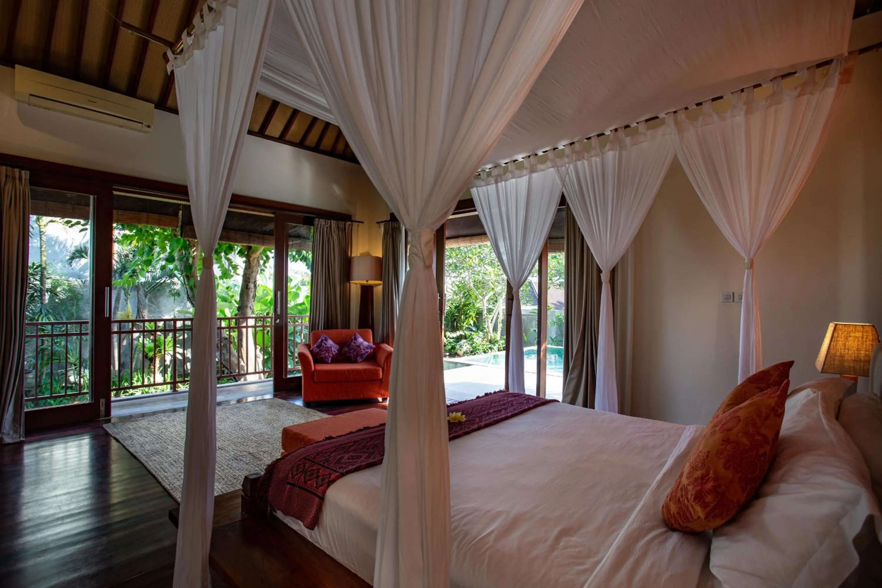 Bedroom, Bed in Enchanting Canggu Villa