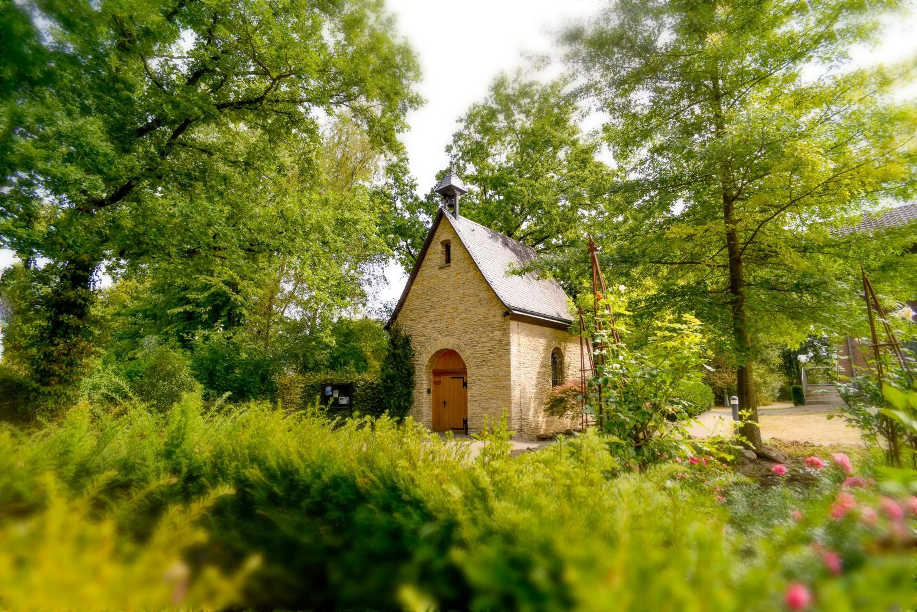 Garden view in Haus Mariengrund