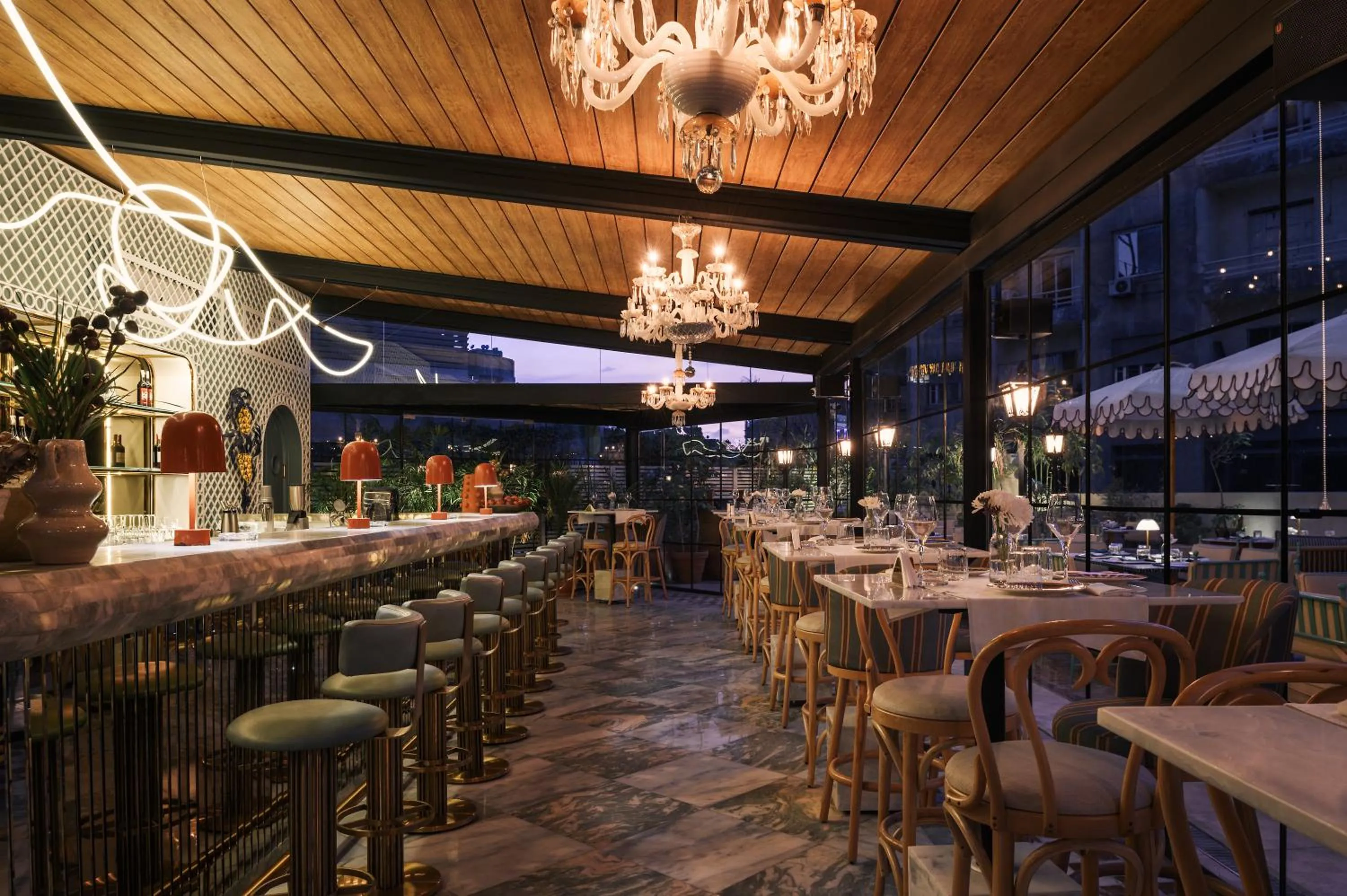 Restaurant/places to eat in Mazeej Balad - Boutique Hotel - Adult Only