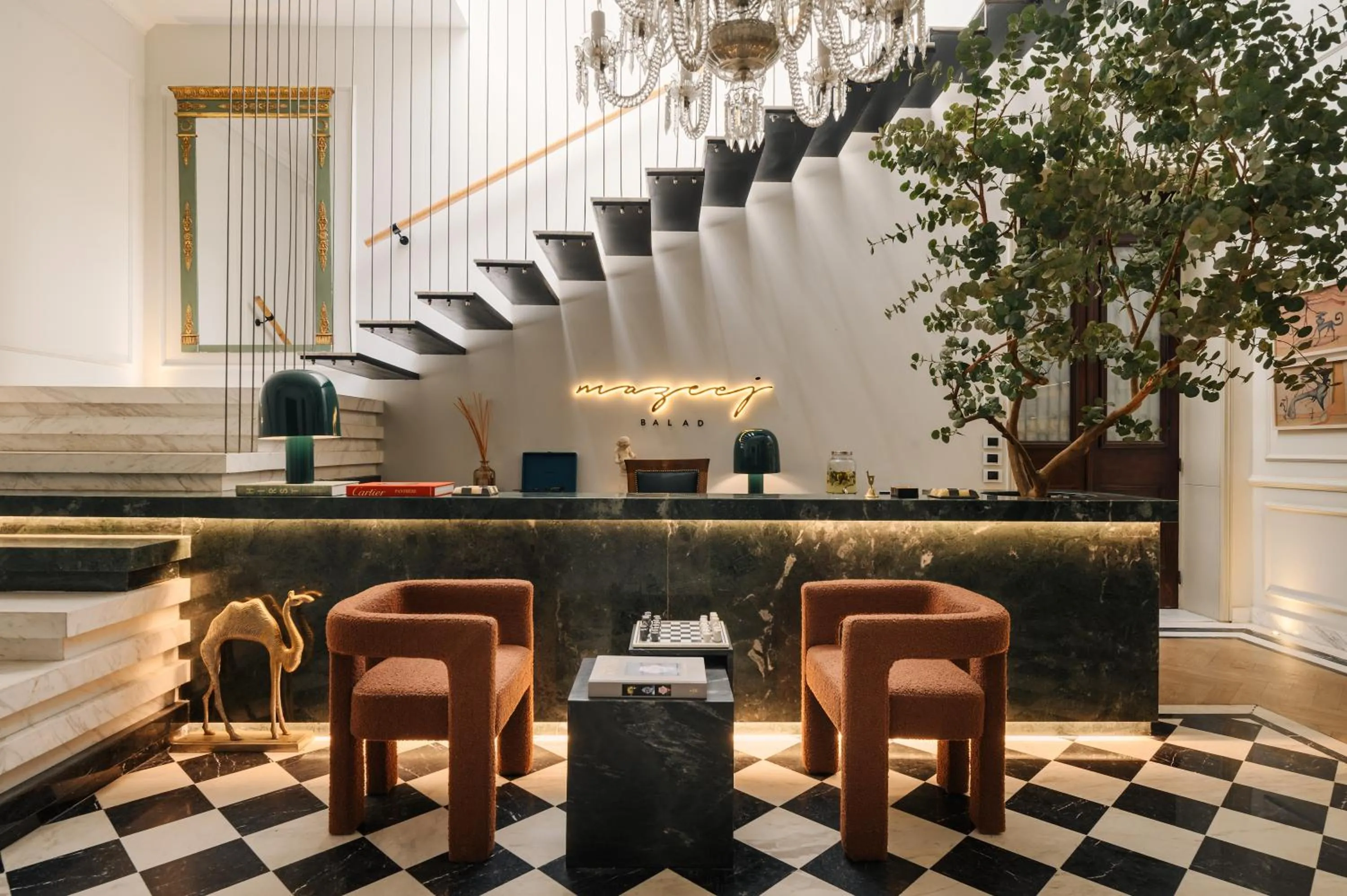 Lobby or reception in Mazeej Balad - Boutique Hotel - Adult Only