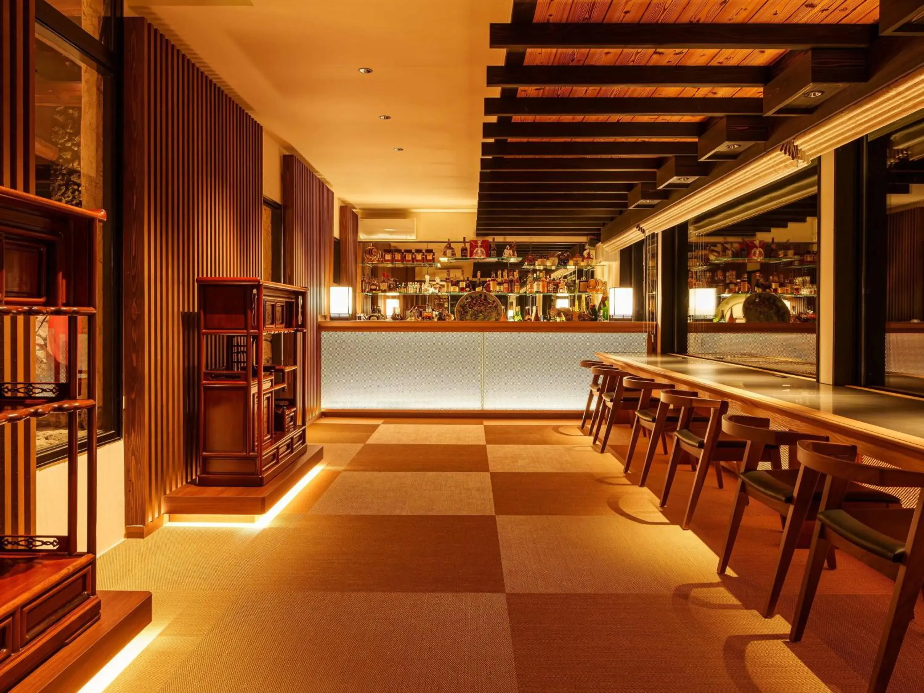 Lounge or bar in Yufuin Rakuyu Lounge or bar in Yufuin Rakuyu