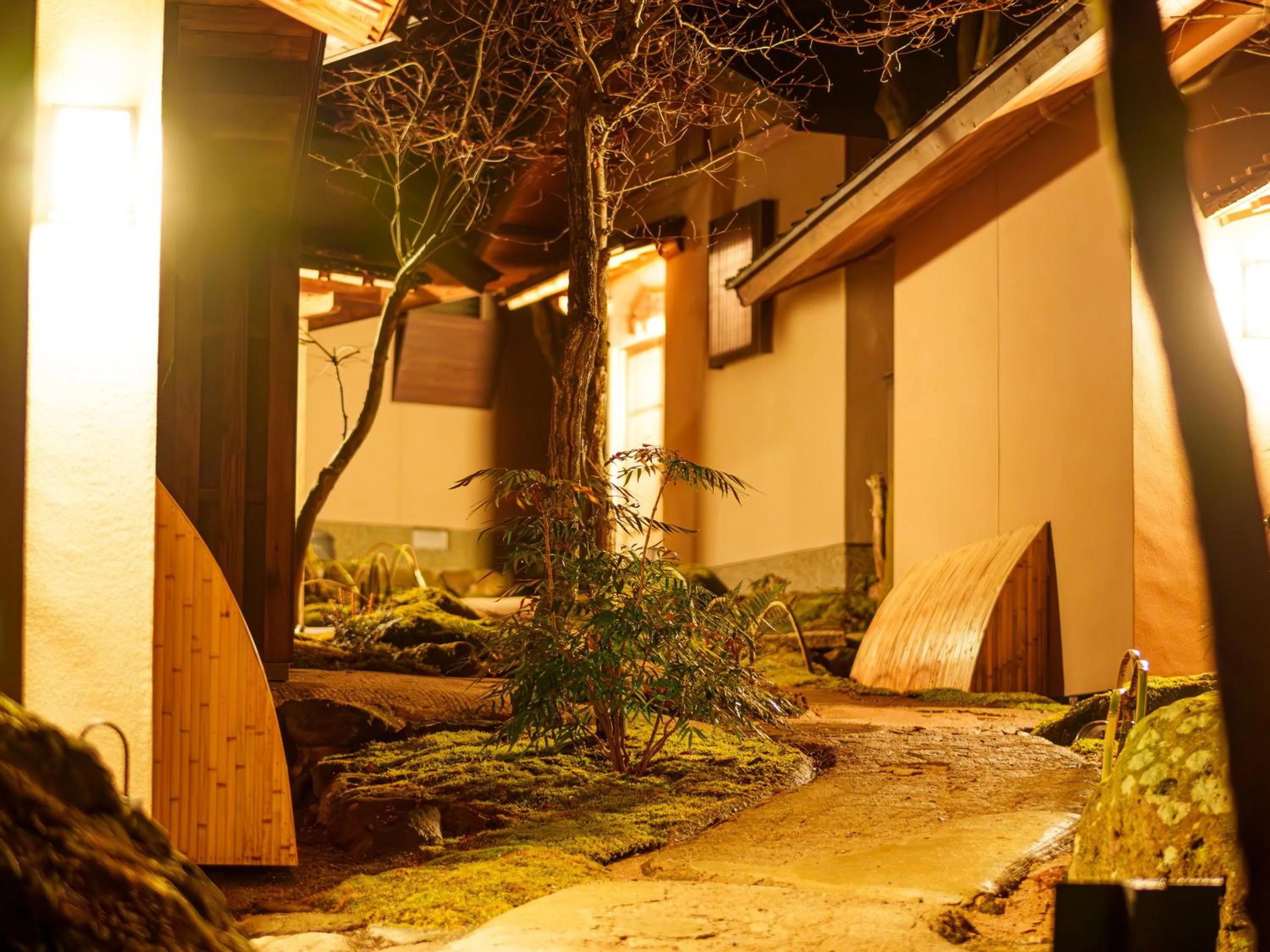 Garden in Yufuin Rakuyu