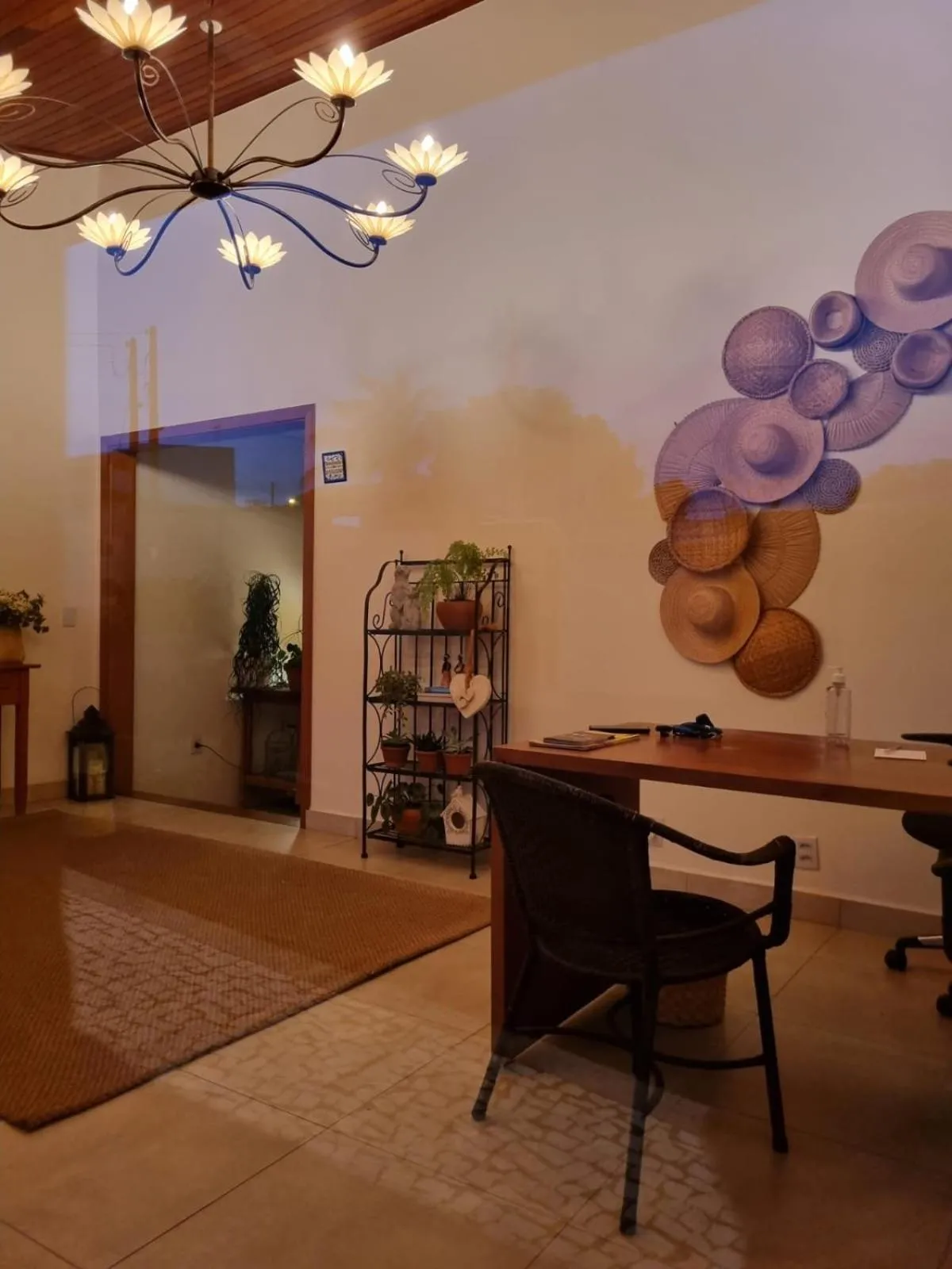 Lobby or reception in Pousada Caraíba