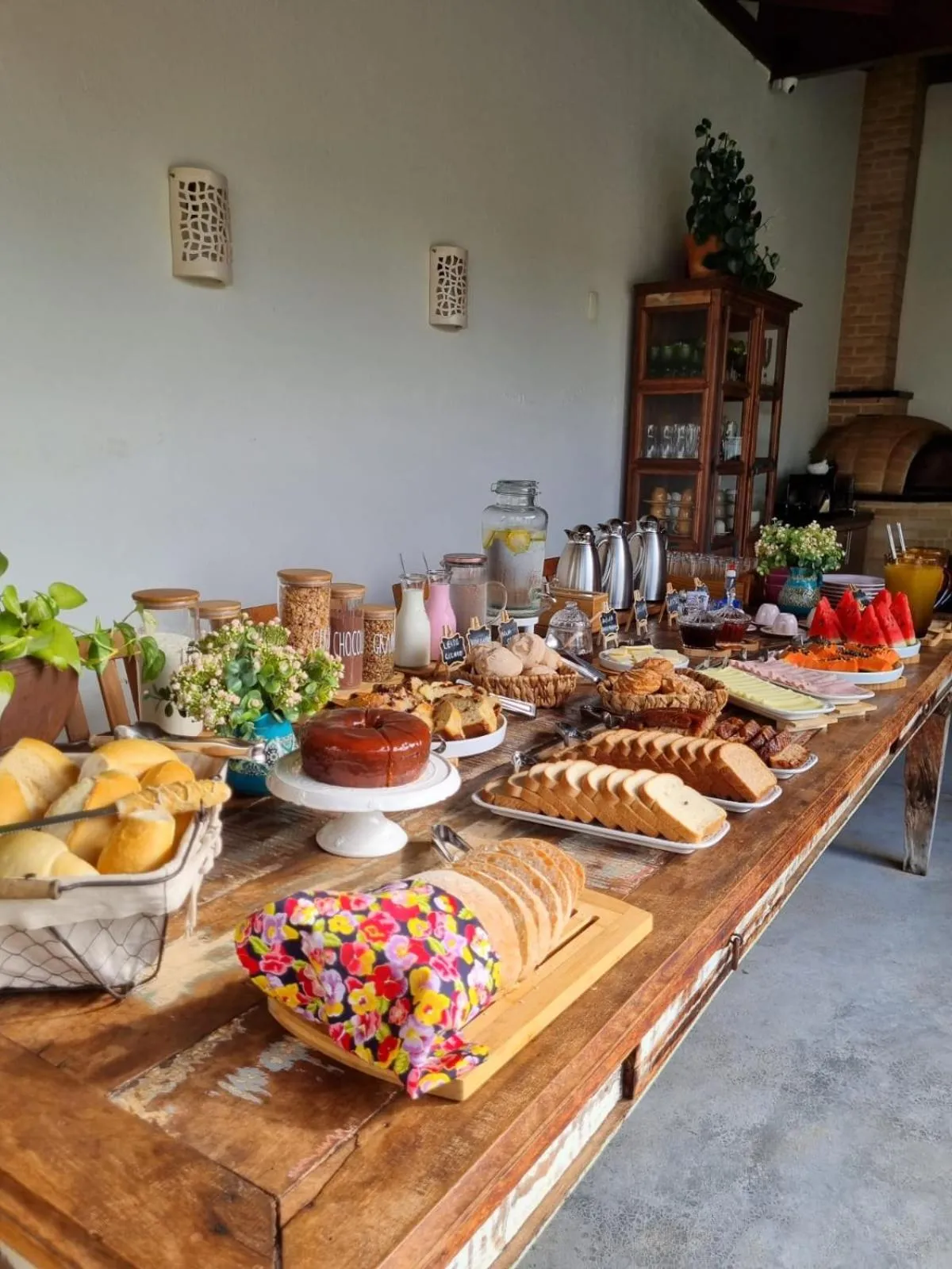 Breakfast in Pousada Caraíba