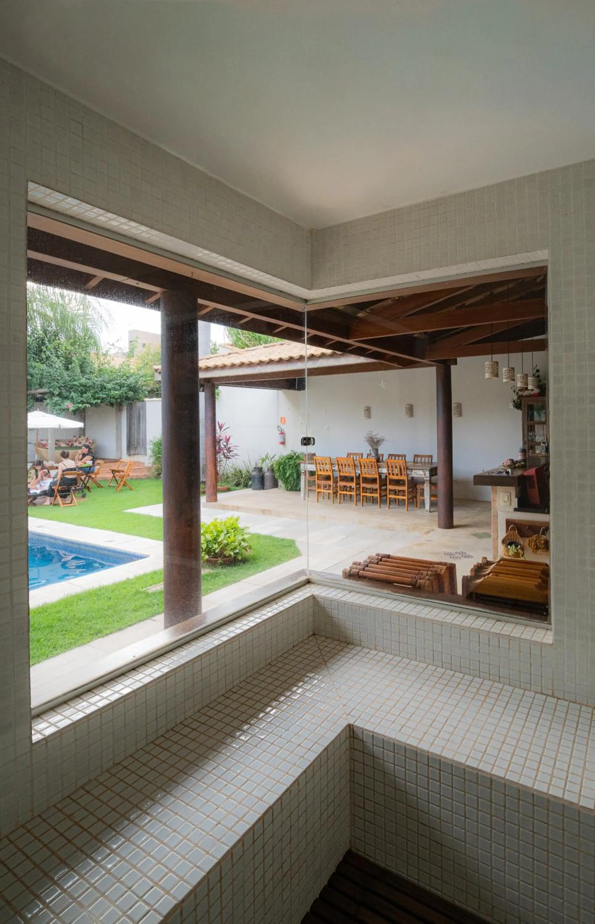 Sauna in Pousada Caraíba