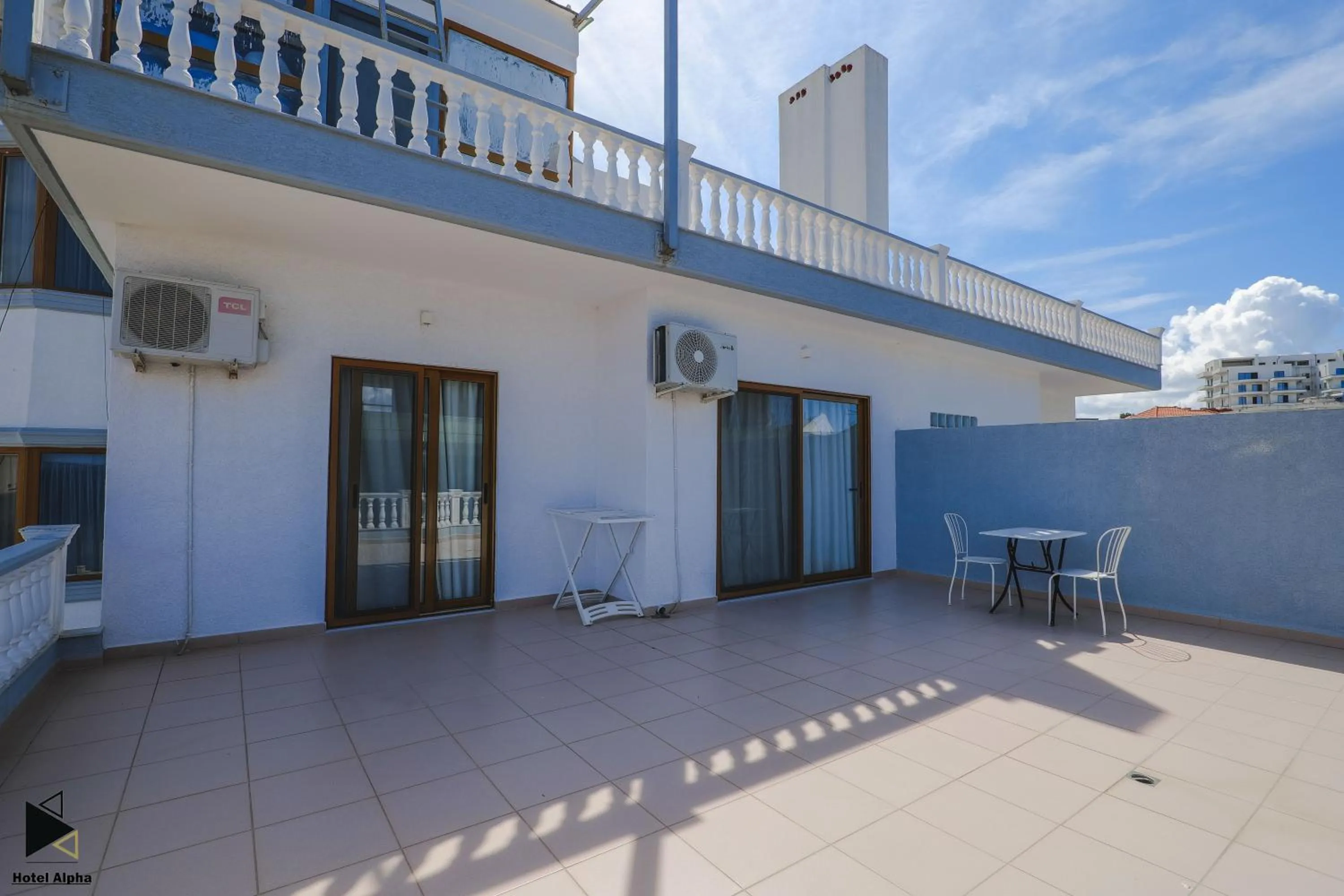 Balcony/Terrace in Hotel Alpha