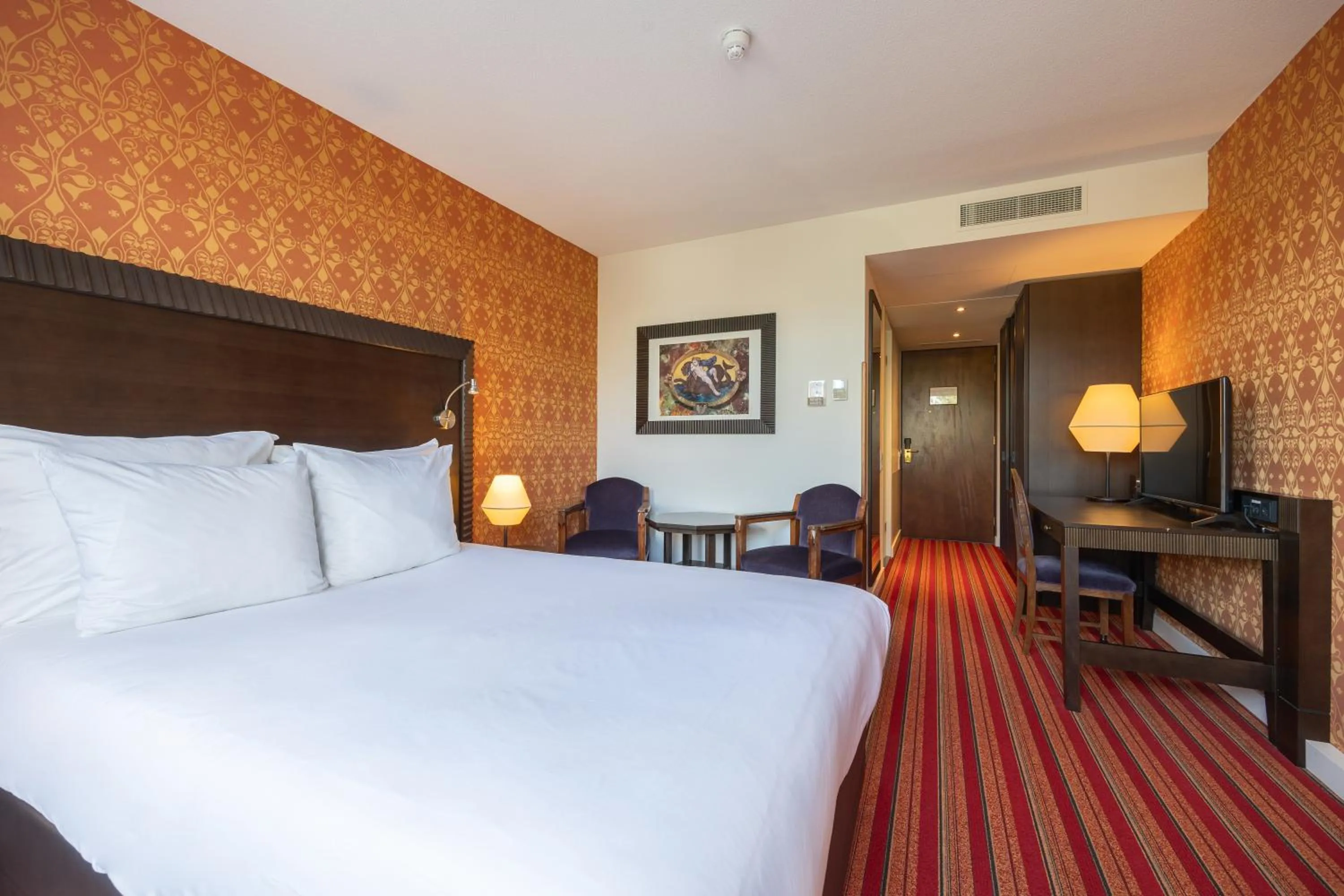 Bedroom, Bed in Grand Hotel Amrâth Amsterdam