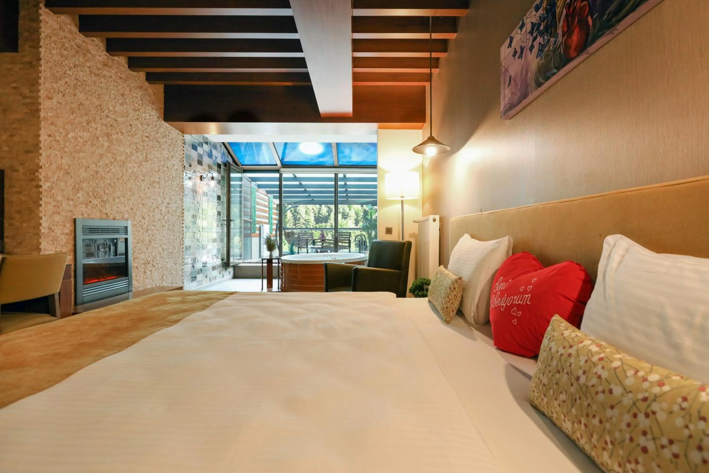 Photo of the whole room, Bed in Abant Aden Boutique Hotel & Spa