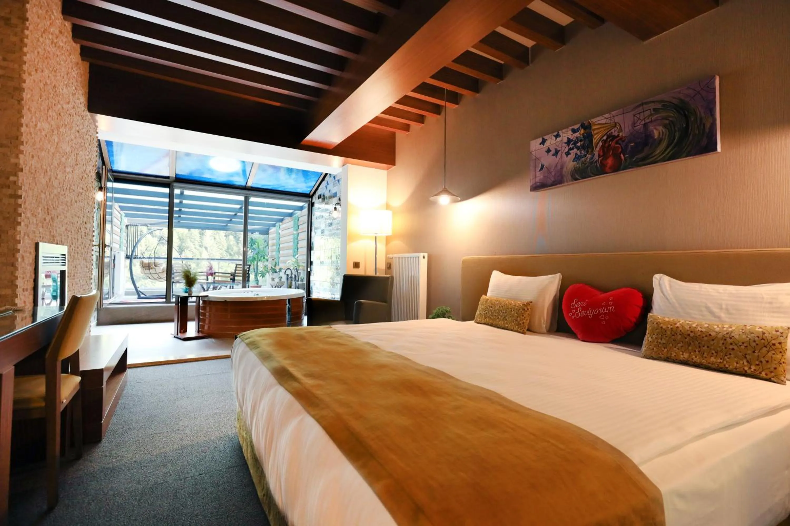 Photo of the whole room, Bed in Abant Aden Boutique Hotel & Spa