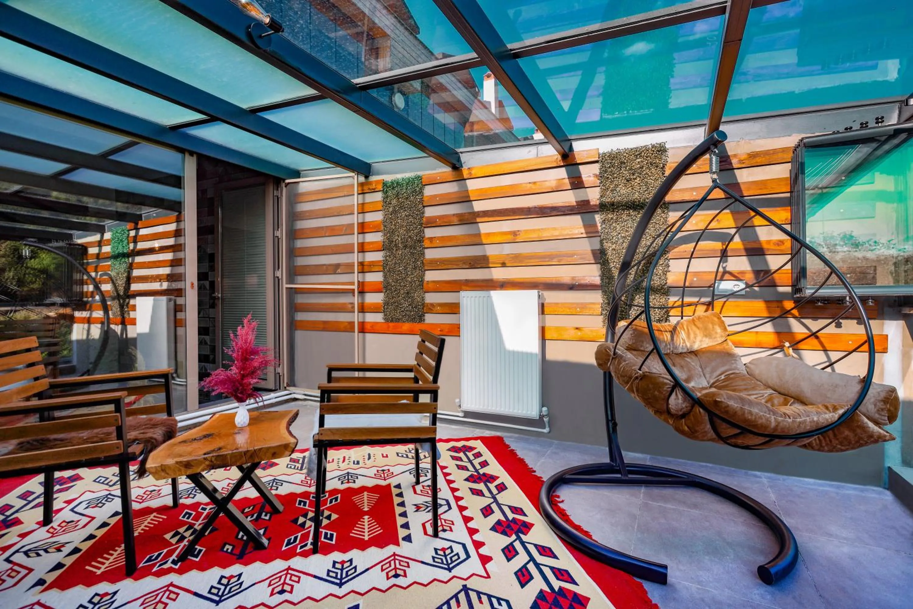 Balcony/Terrace in Abant Aden Boutique Hotel & Spa