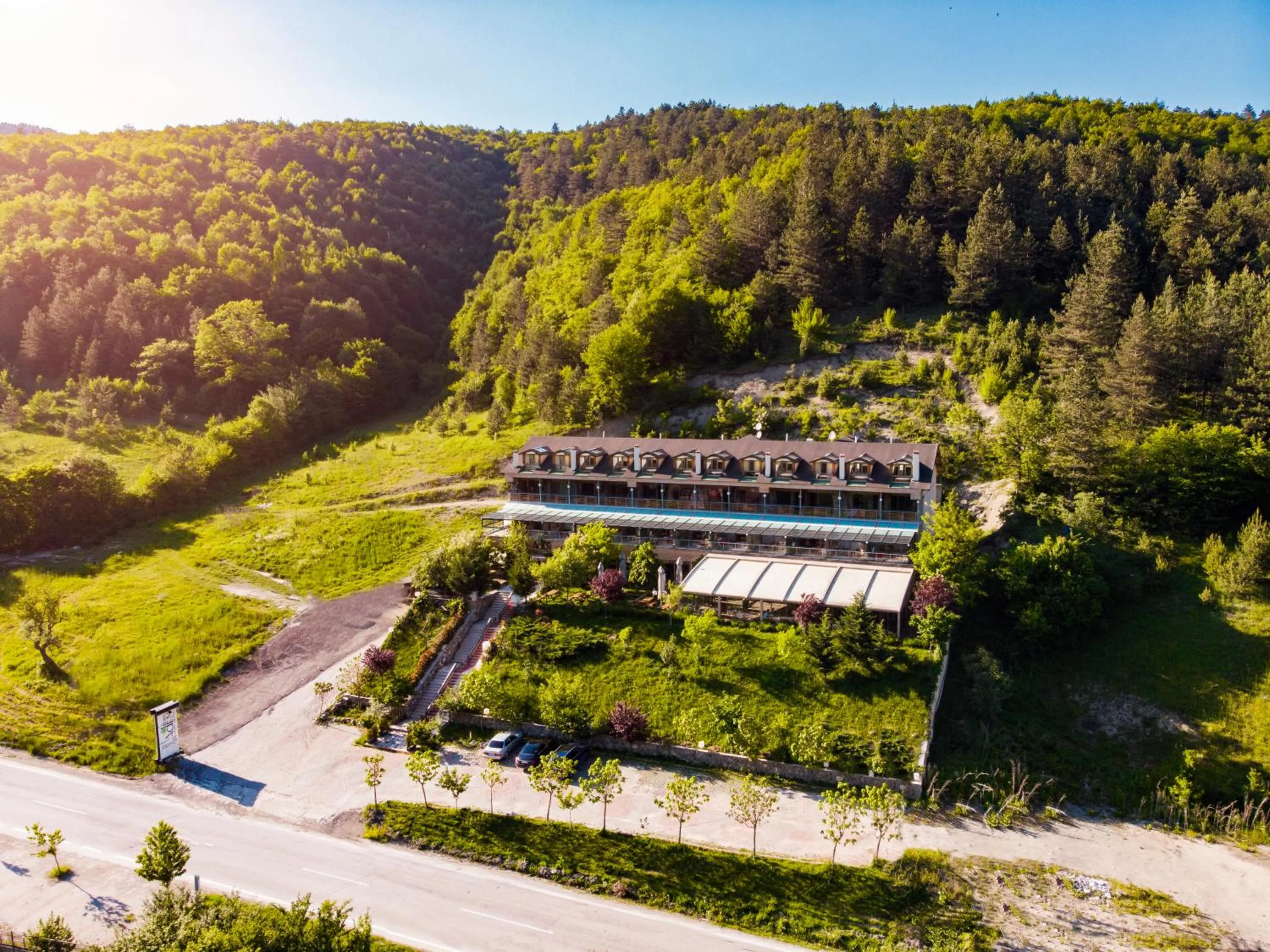 Bird's eye view in Abant Aden Boutique Hotel & Spa
