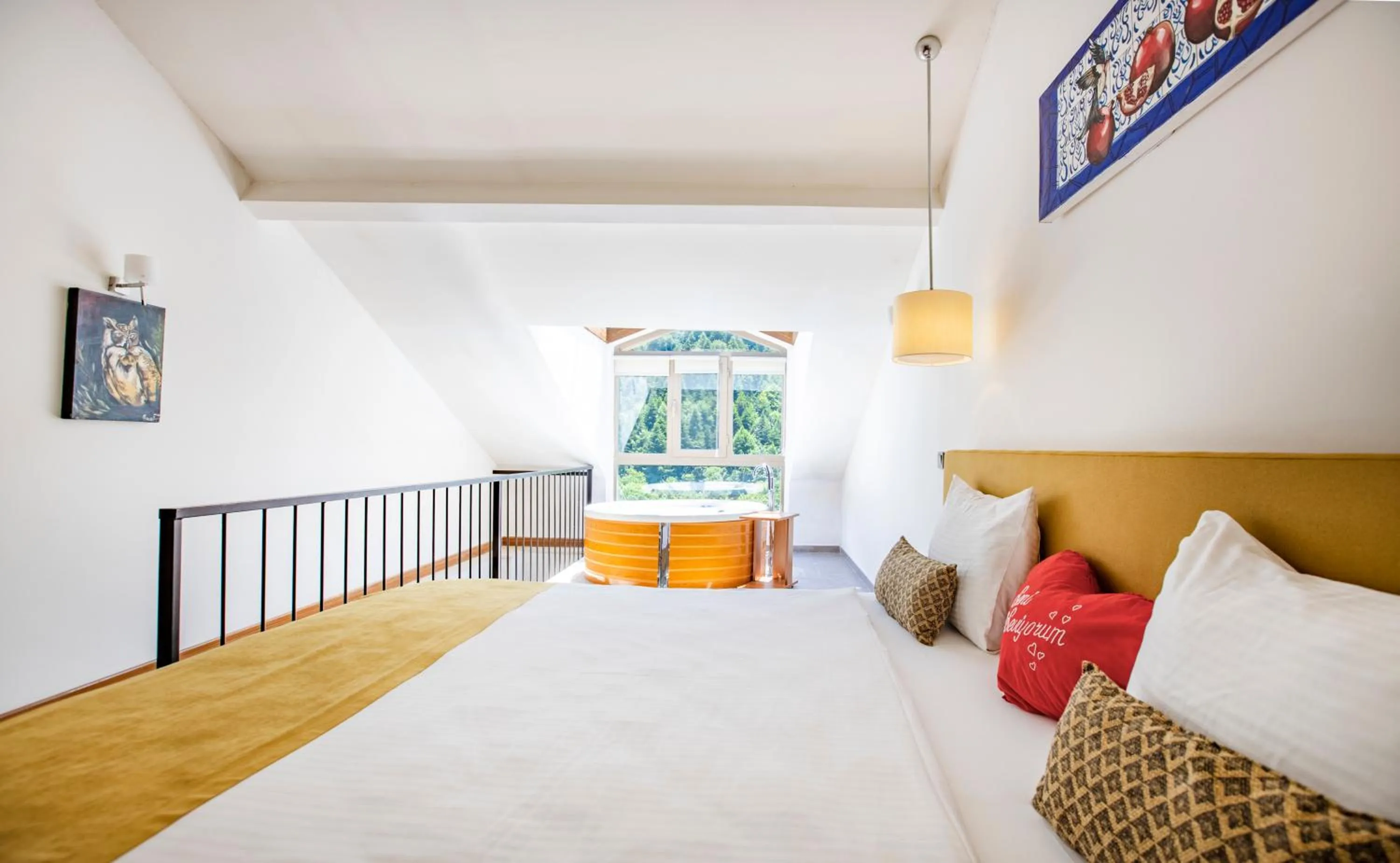 Bedroom, Bed in Abant Aden Boutique Hotel & Spa