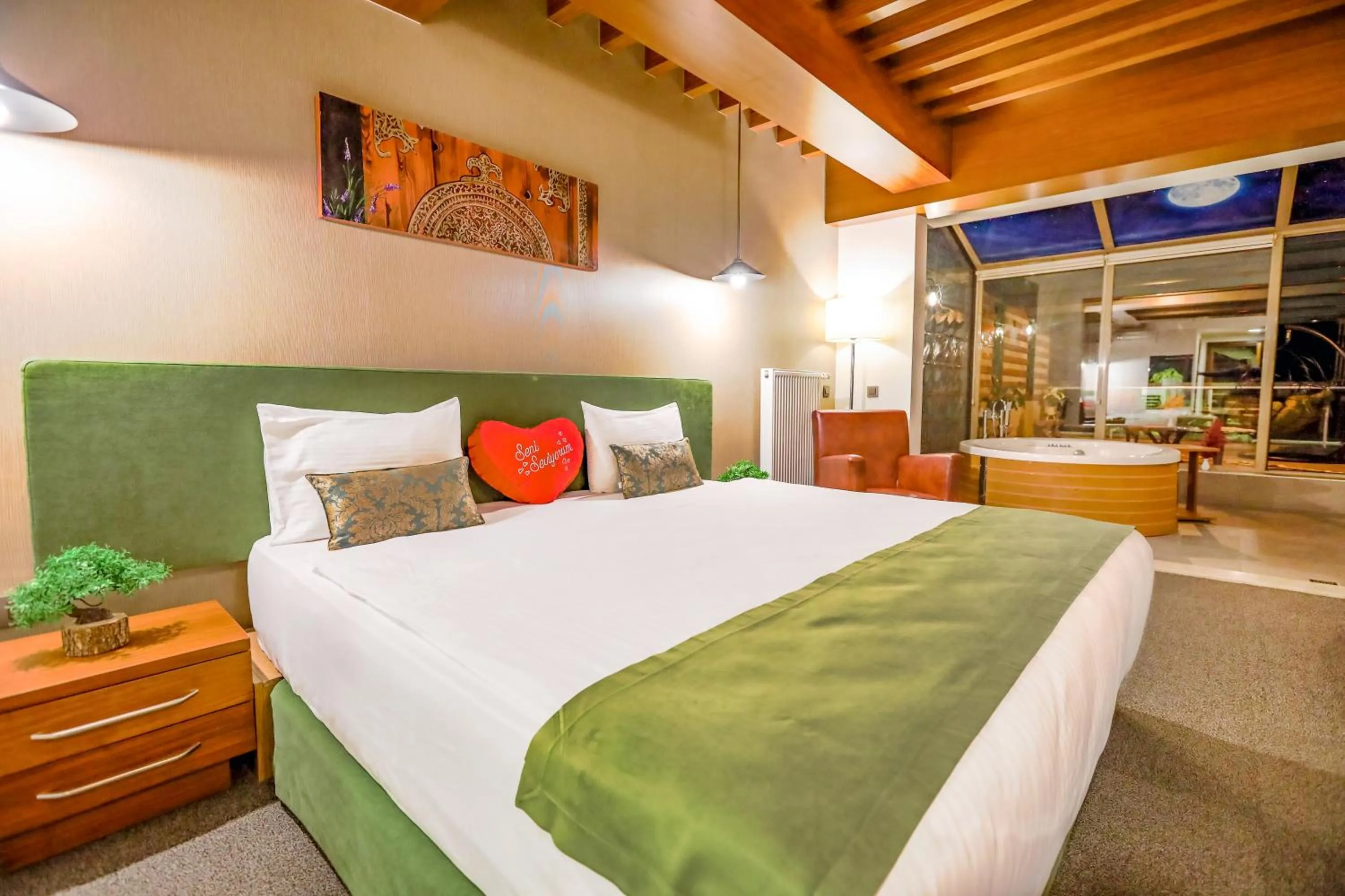 Photo of the whole room, Bed in Abant Aden Boutique Hotel & Spa