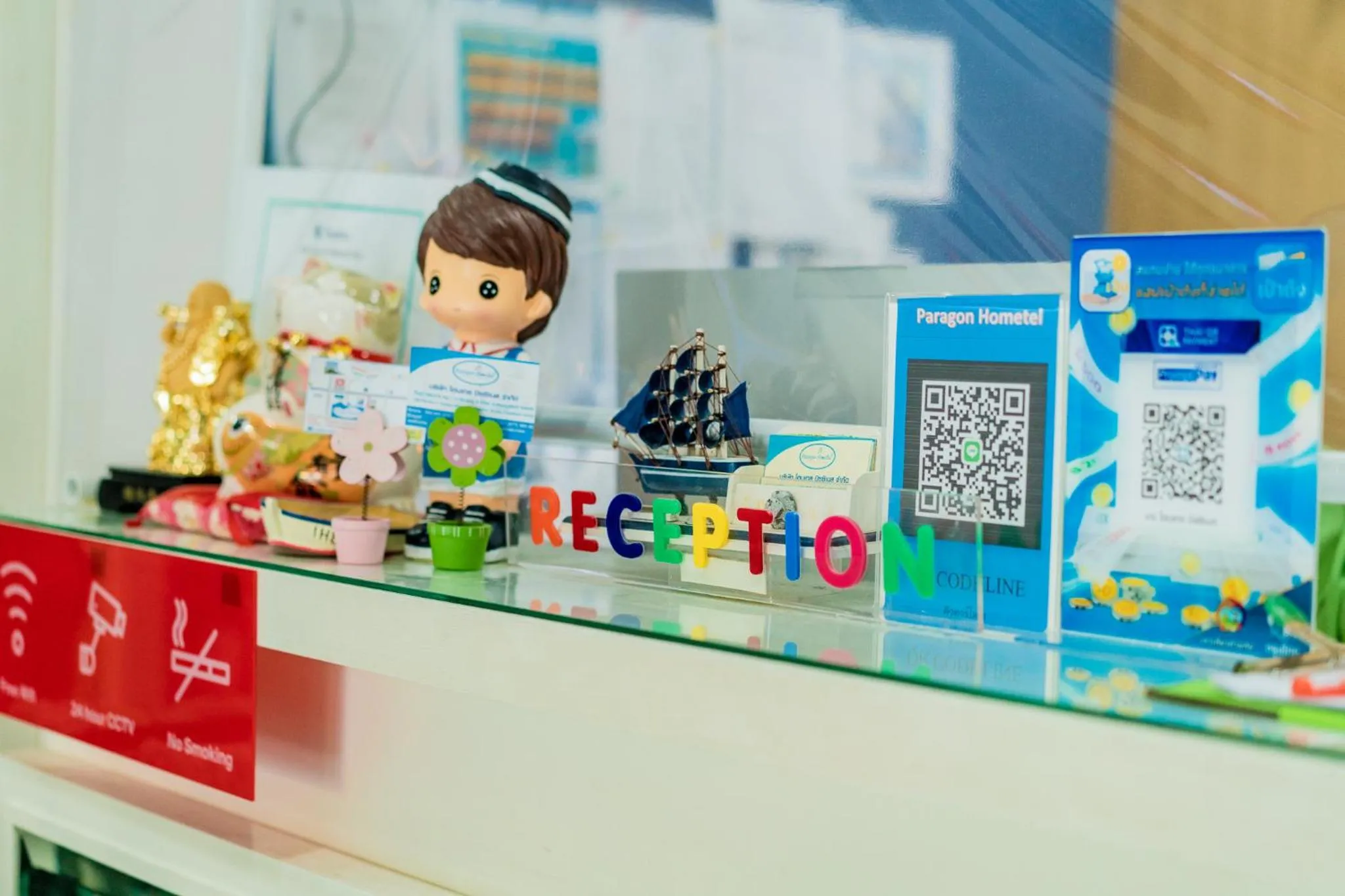 Lobby or reception in Paragon Hometel