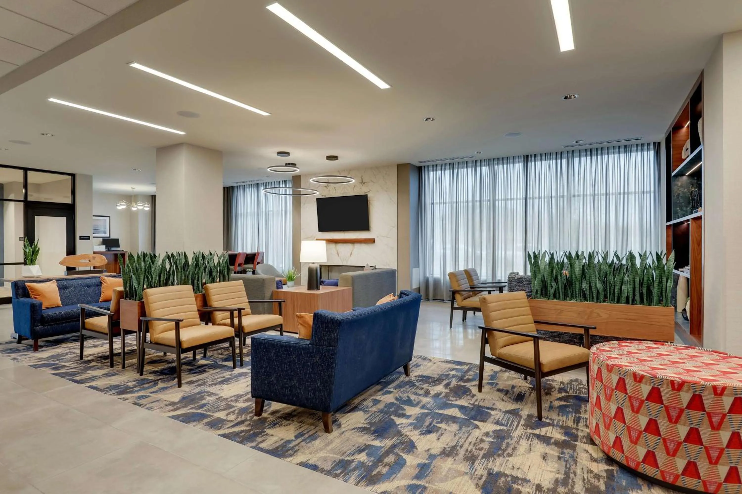 Lobby or reception in Drury Plaza Hotel Chattanooga Hamilton Place