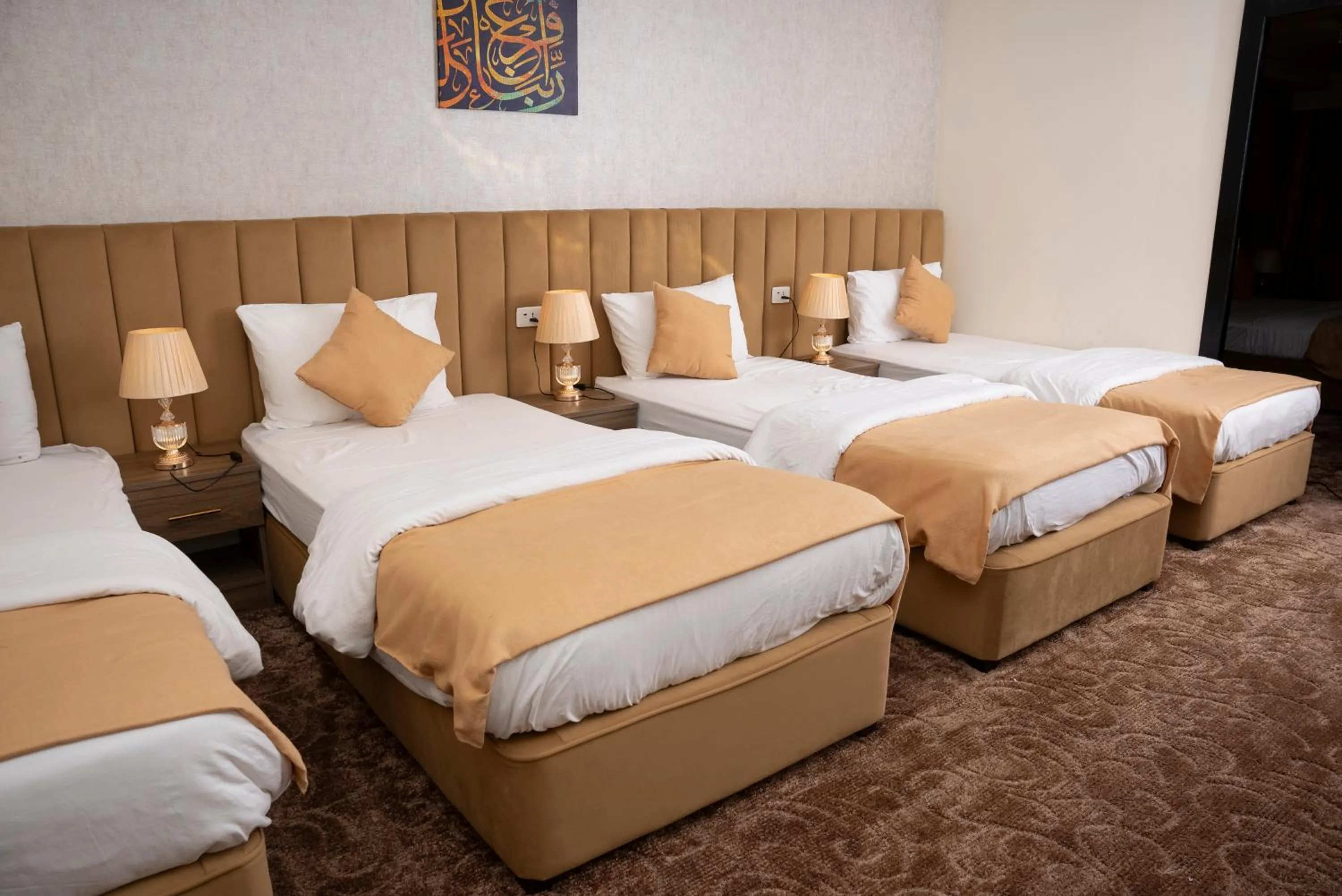 Bed in Sama Paris Plaza Hotel