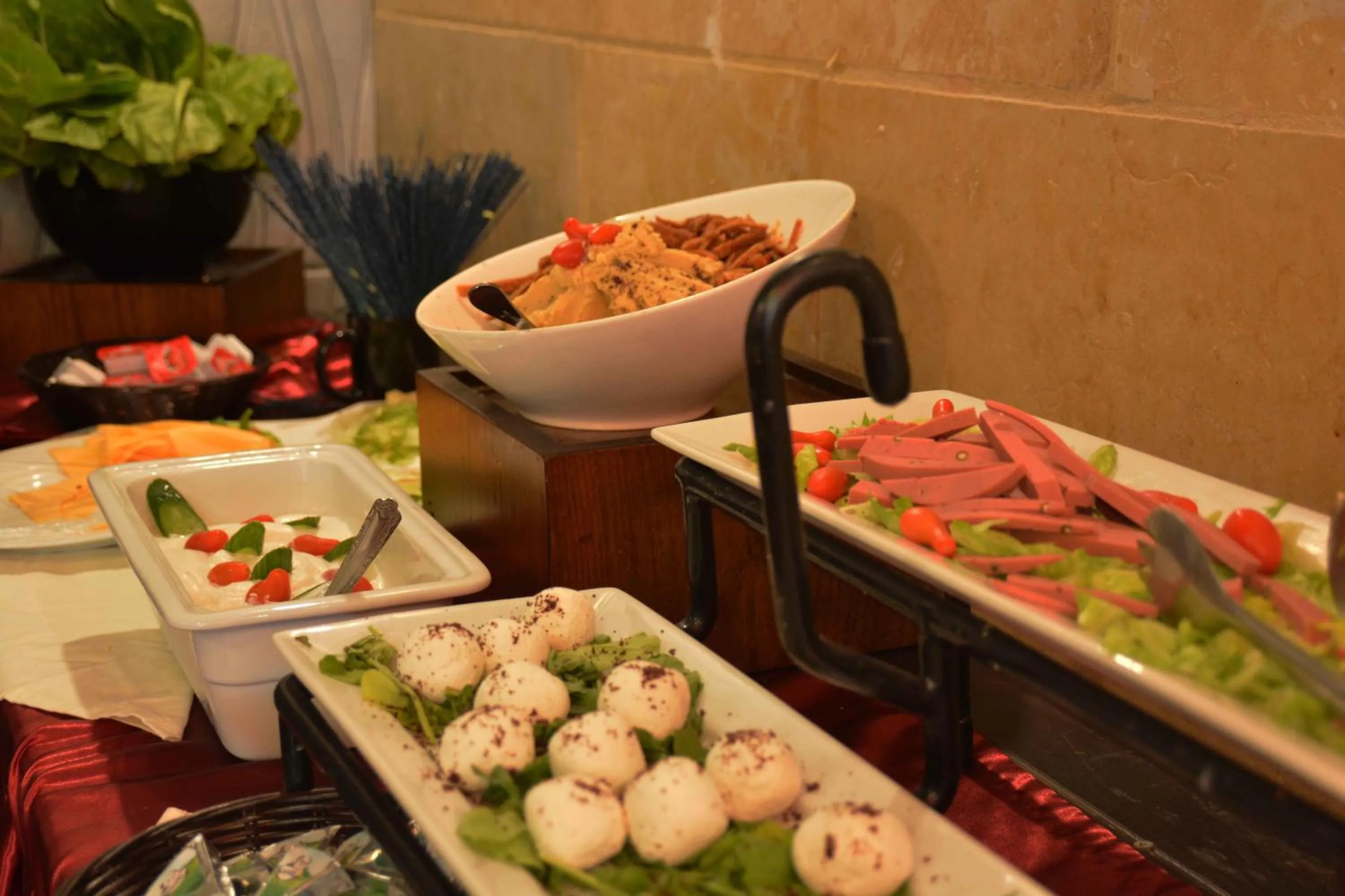 Buffet breakfast in Sama Paris Plaza Hotel