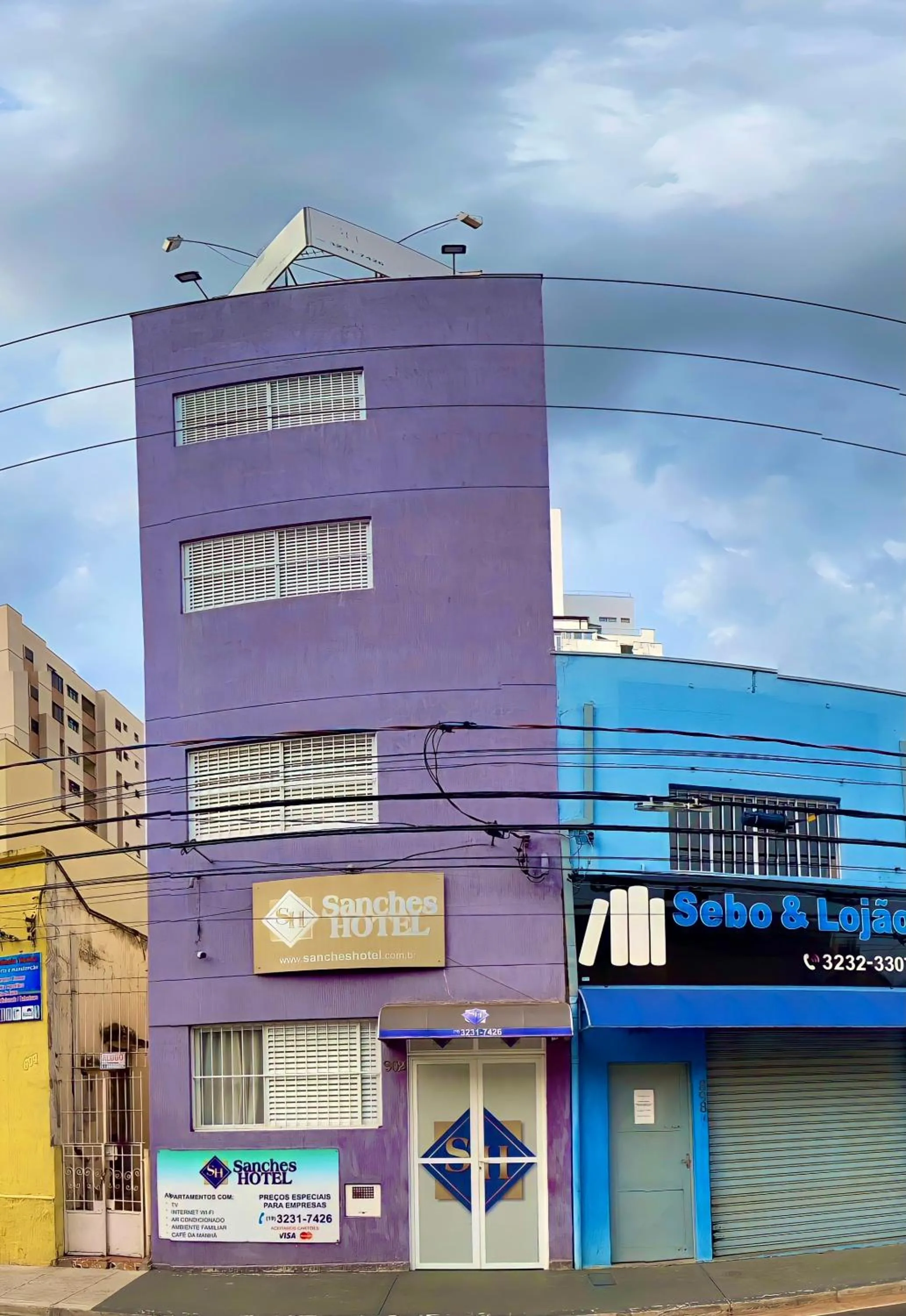 Property building in Sanches Hotel
