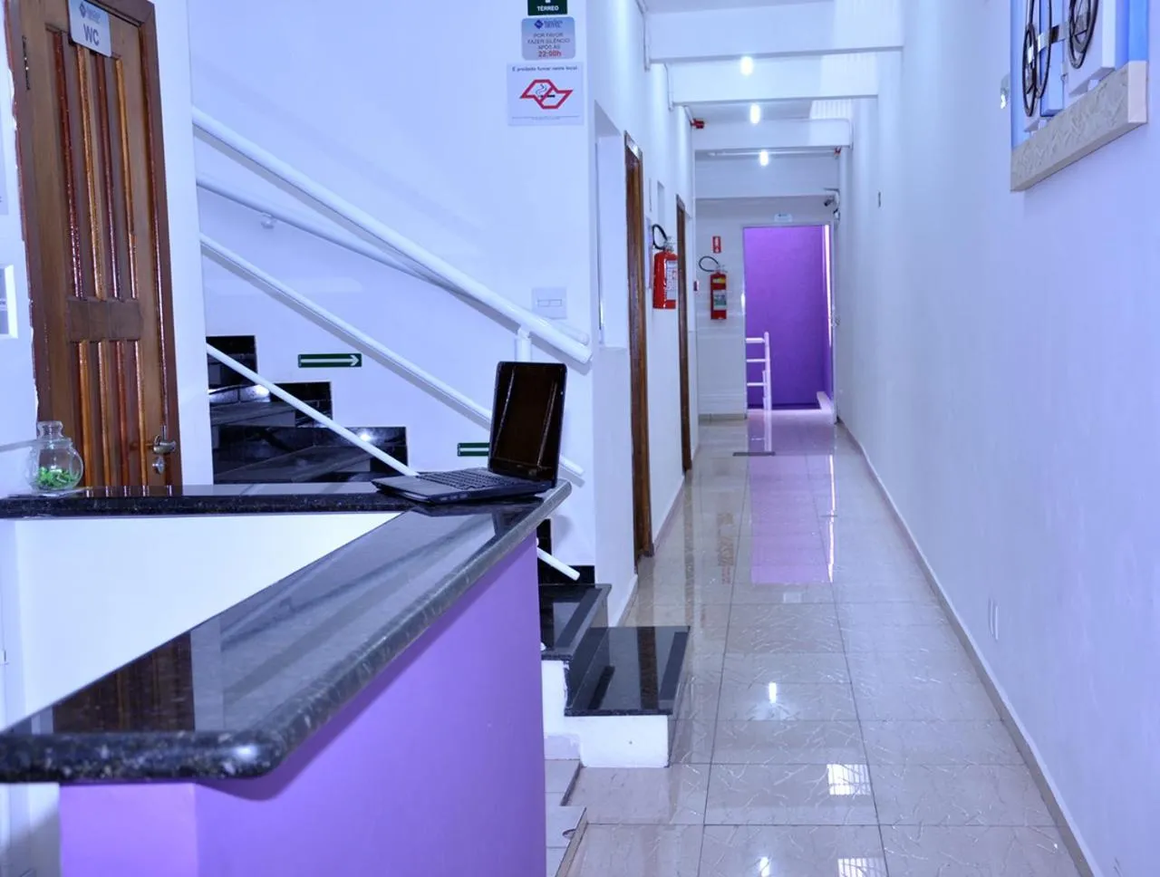 Lobby or reception in Sanches Hotel