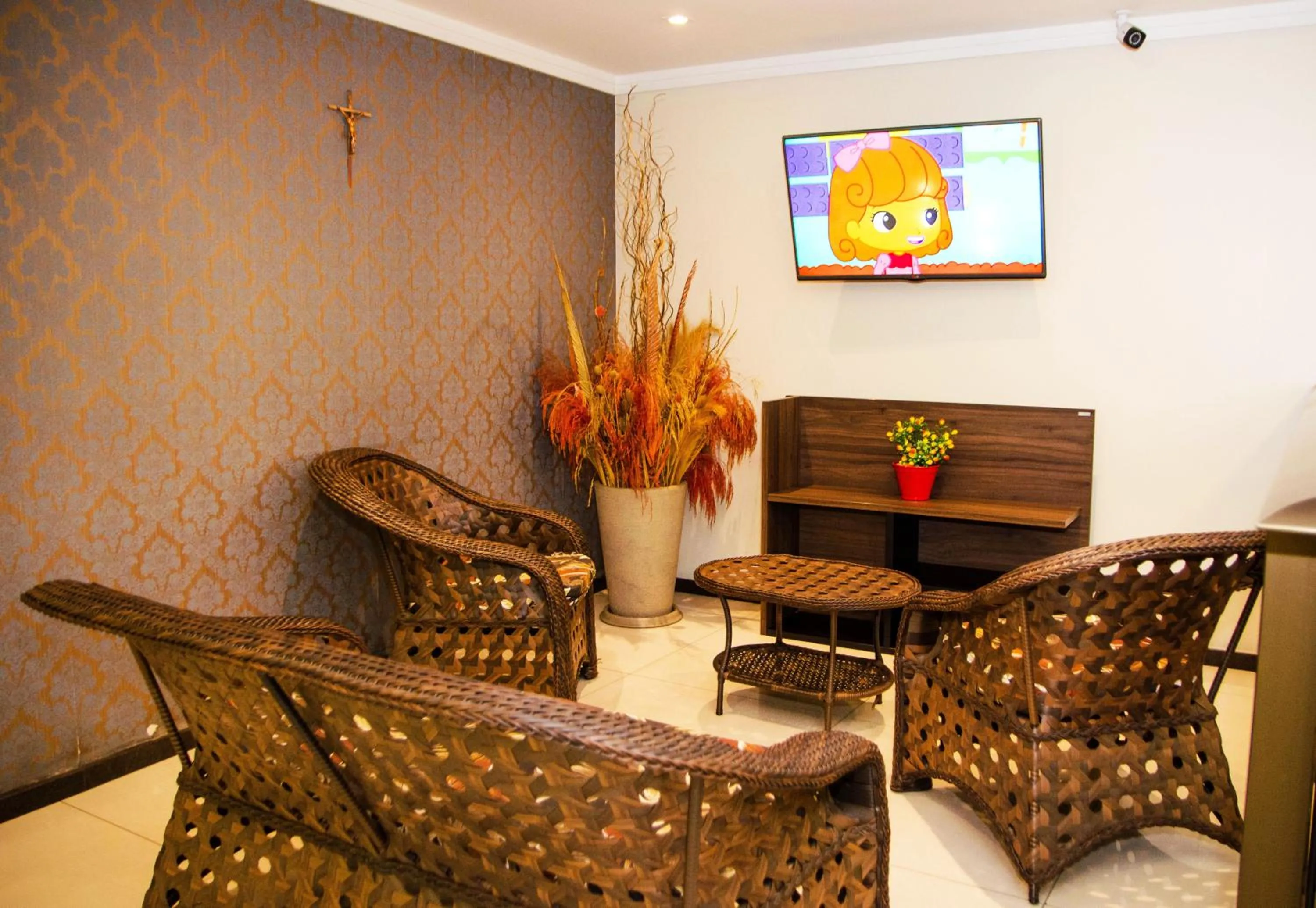 Lobby or reception in Hotel Zé Maria