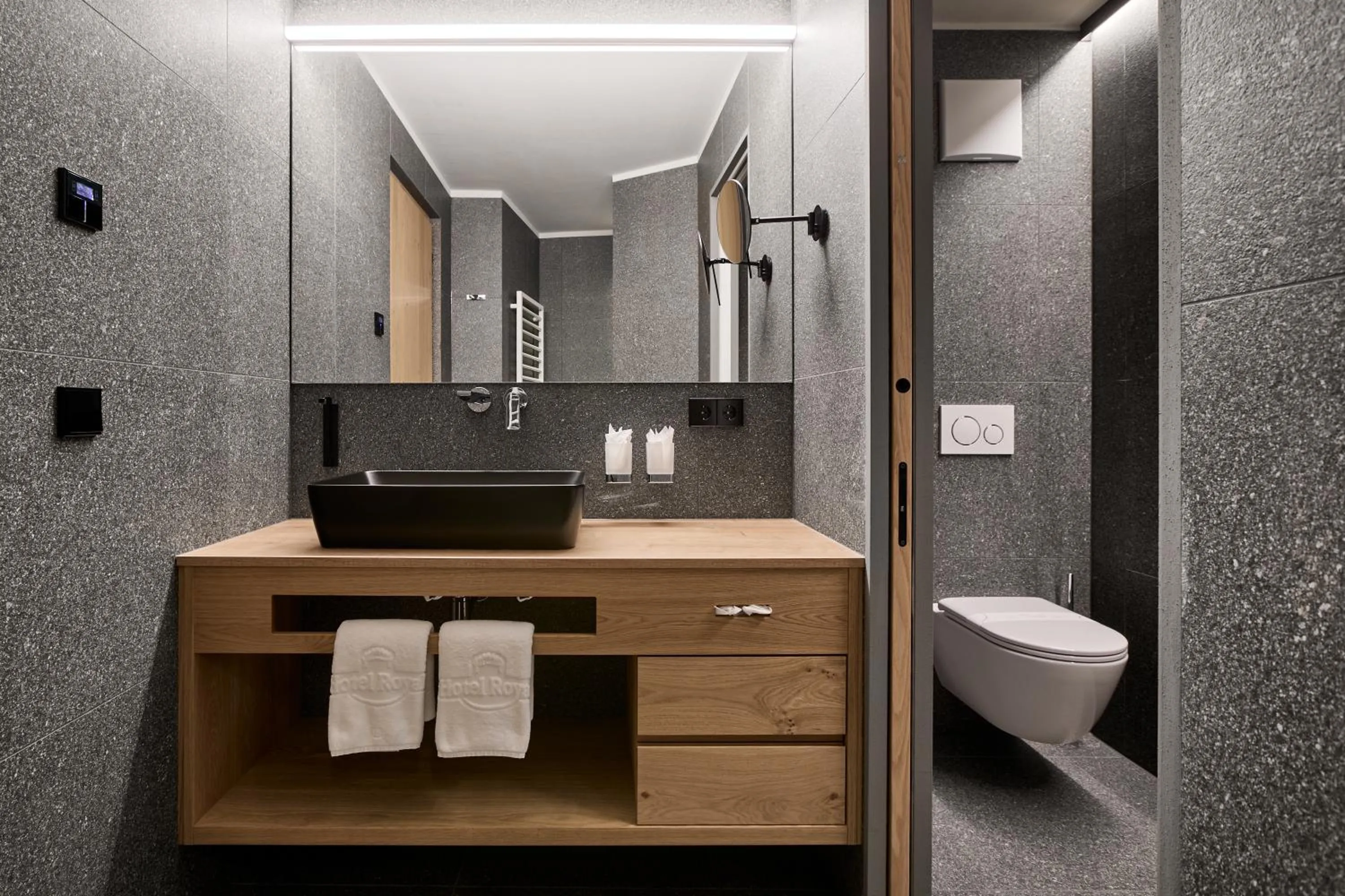 Bathroom in Hotel DAS ROYAL in Obereggen