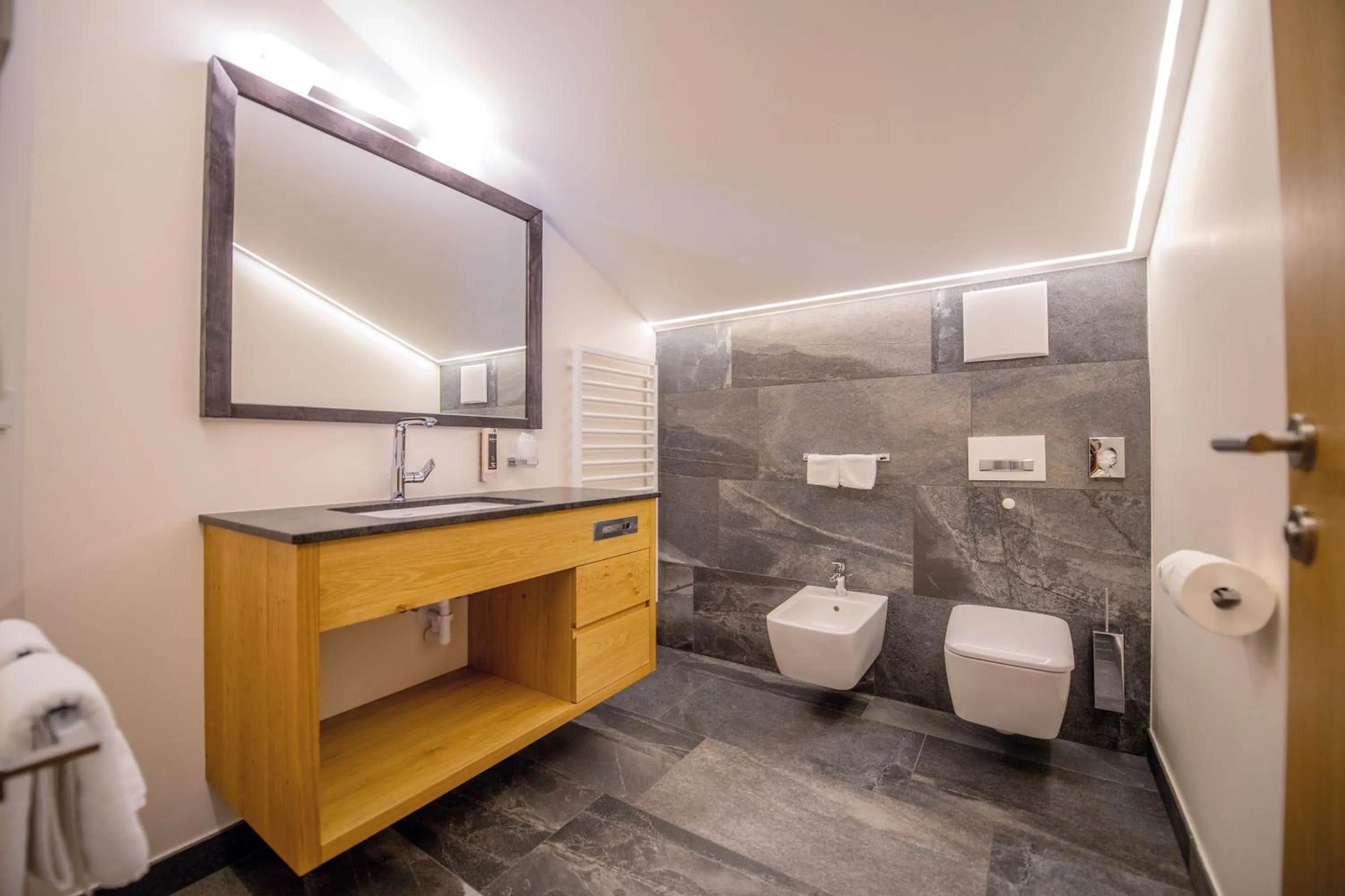 Toilet in Hotel DAS ROYAL in Obereggen