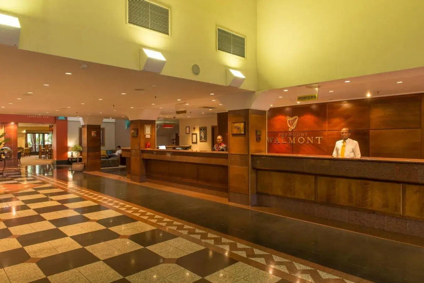 Lobby or reception in Peermont Walmont at the Grand Palm, Gaborone Lobby or reception in Peermont Walmont at the Grand Palm, Gaborone