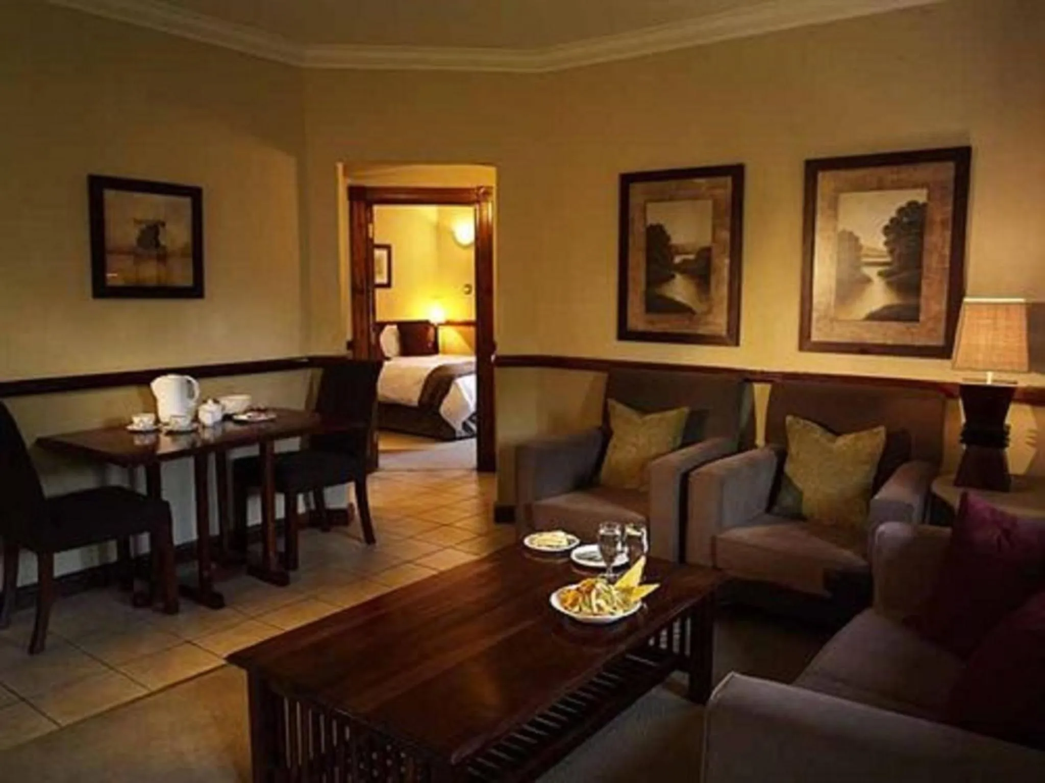 Living room in Peermont Mondior Hotel