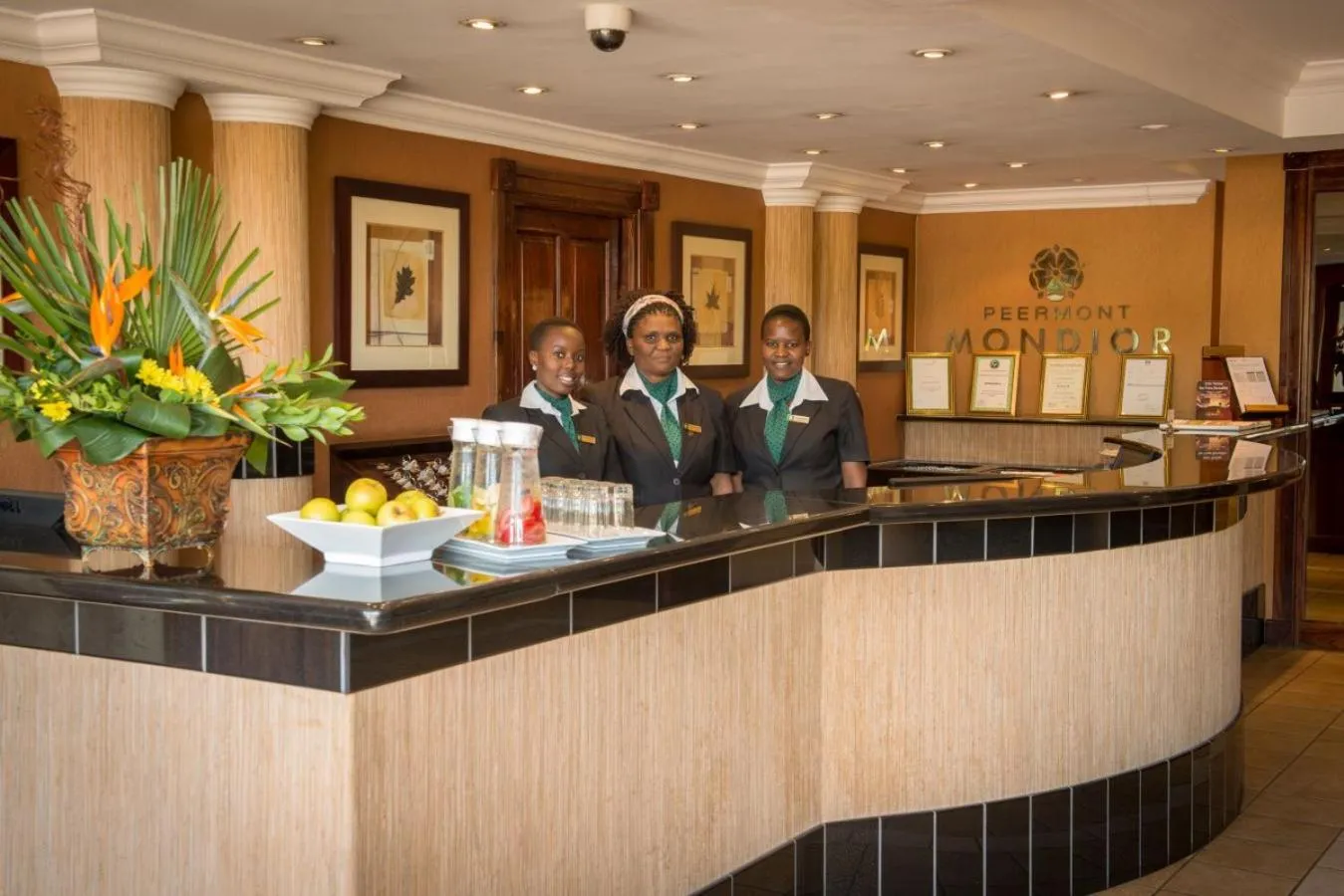 Staff in Peermont Mondior Hotel