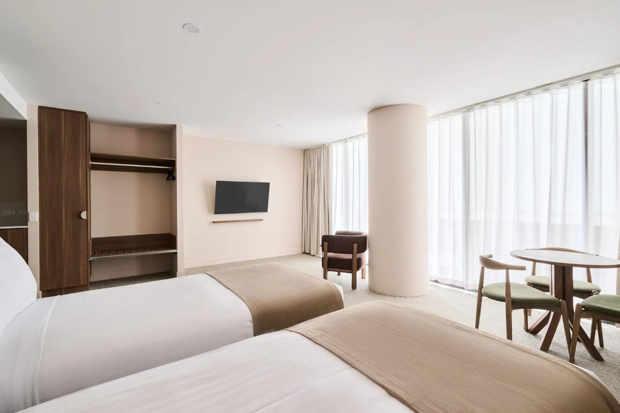 Bedroom, Bed in Abode Phillip