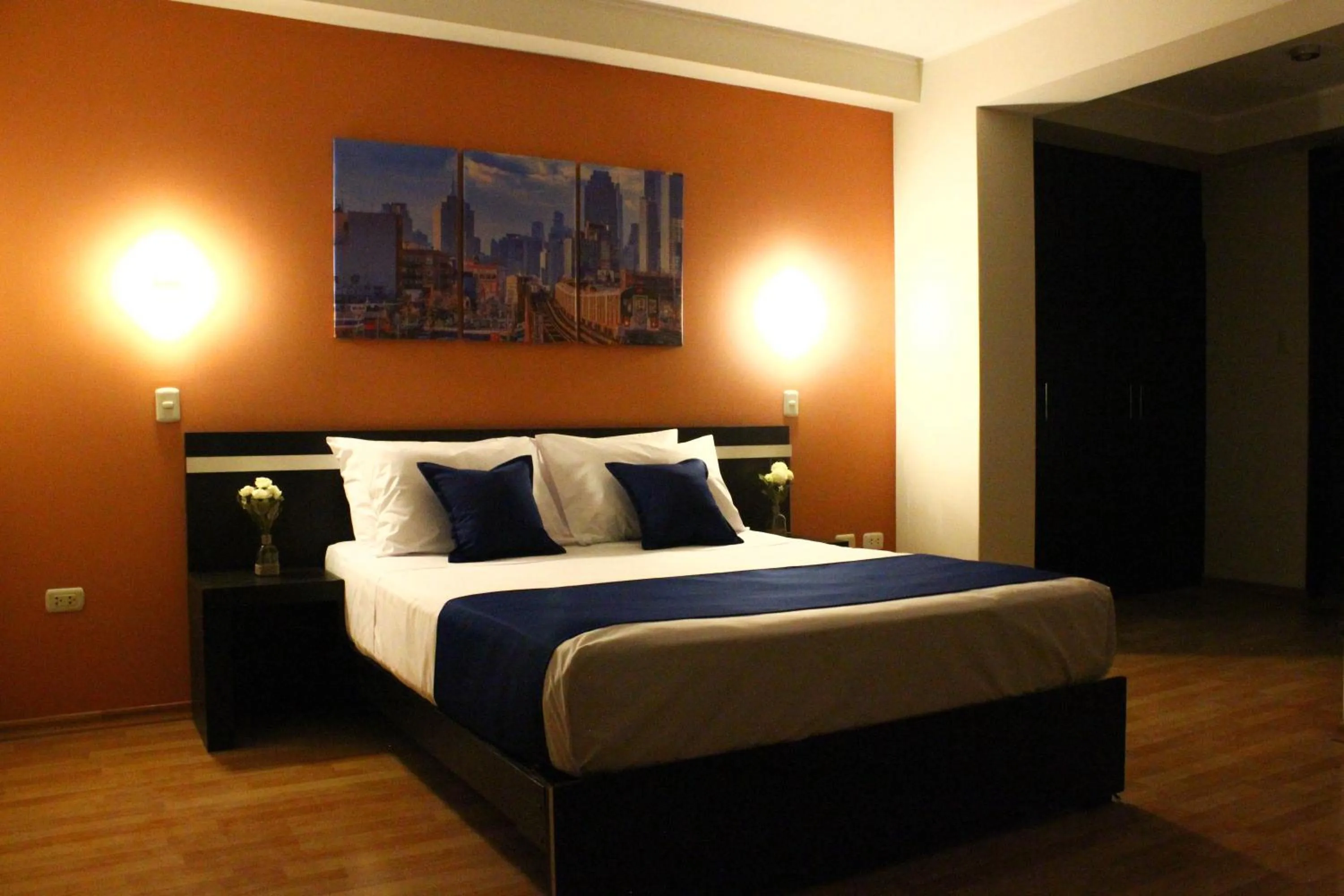 Bed in Hotel PLATINIUM