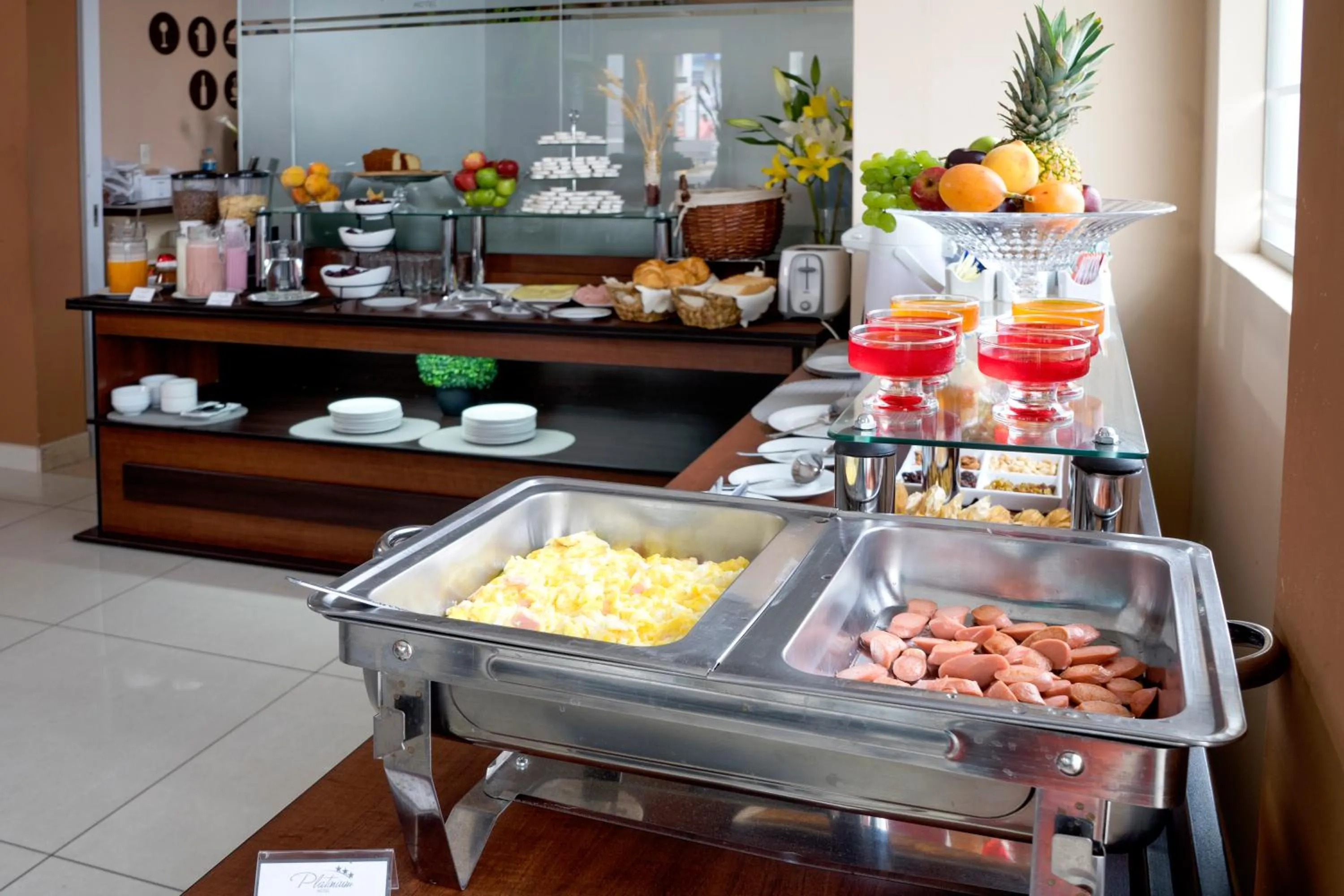 Buffet breakfast in Hotel PLATINIUM