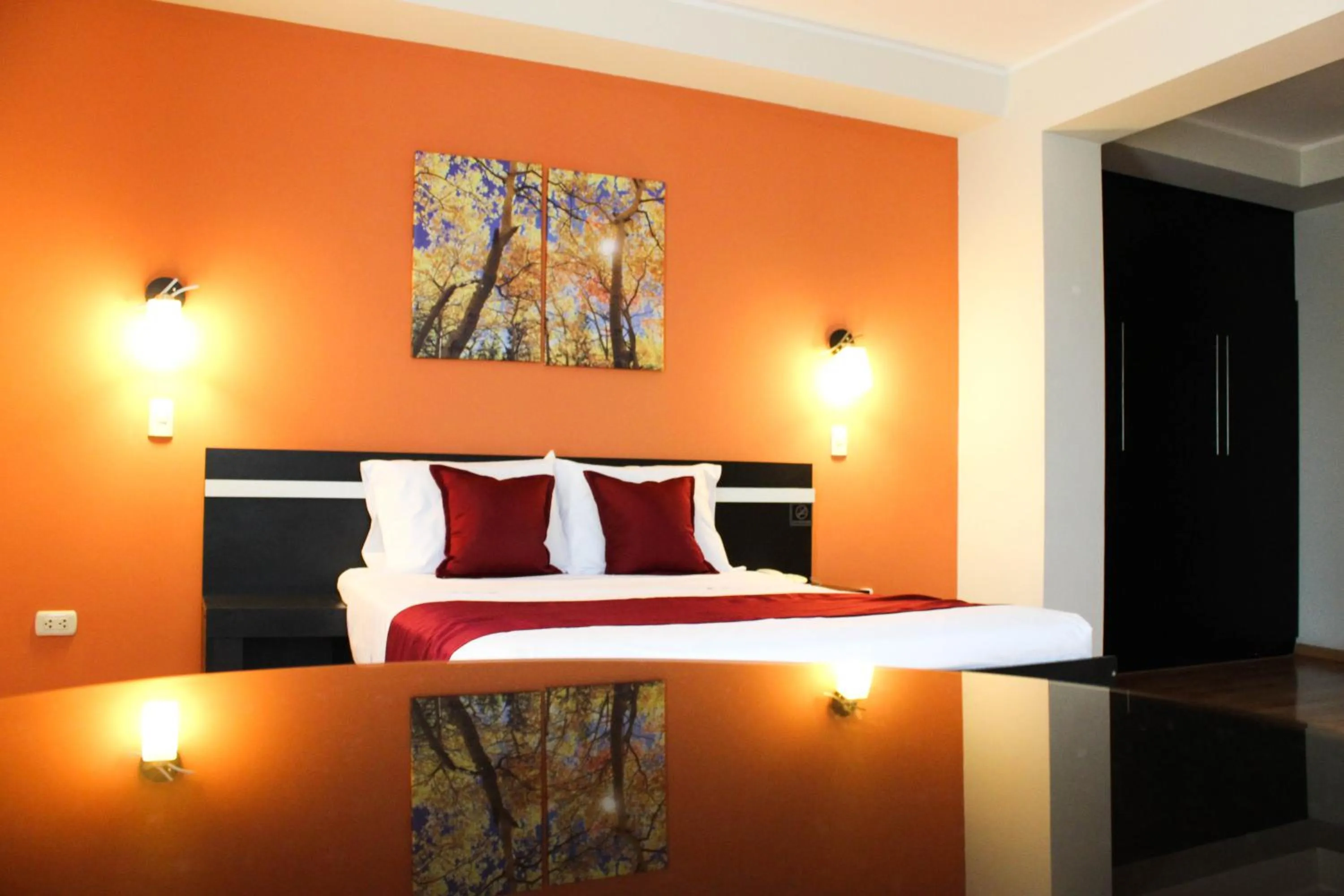 Bed in Hotel PLATINIUM