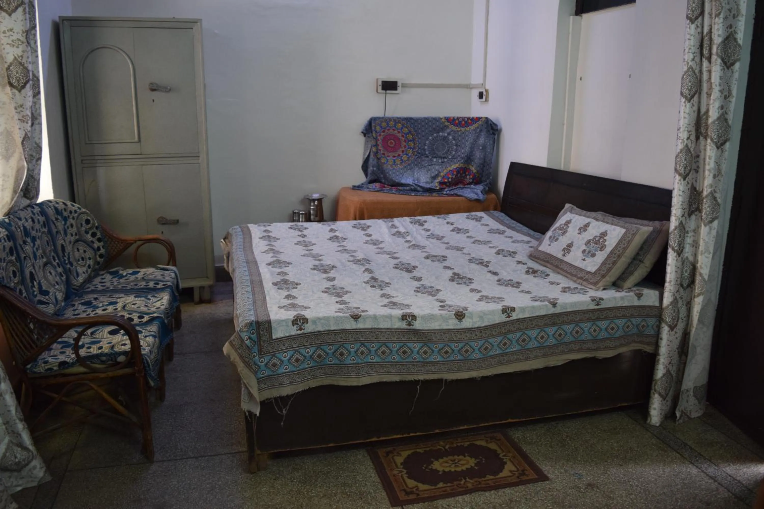 Bed in hive homestay