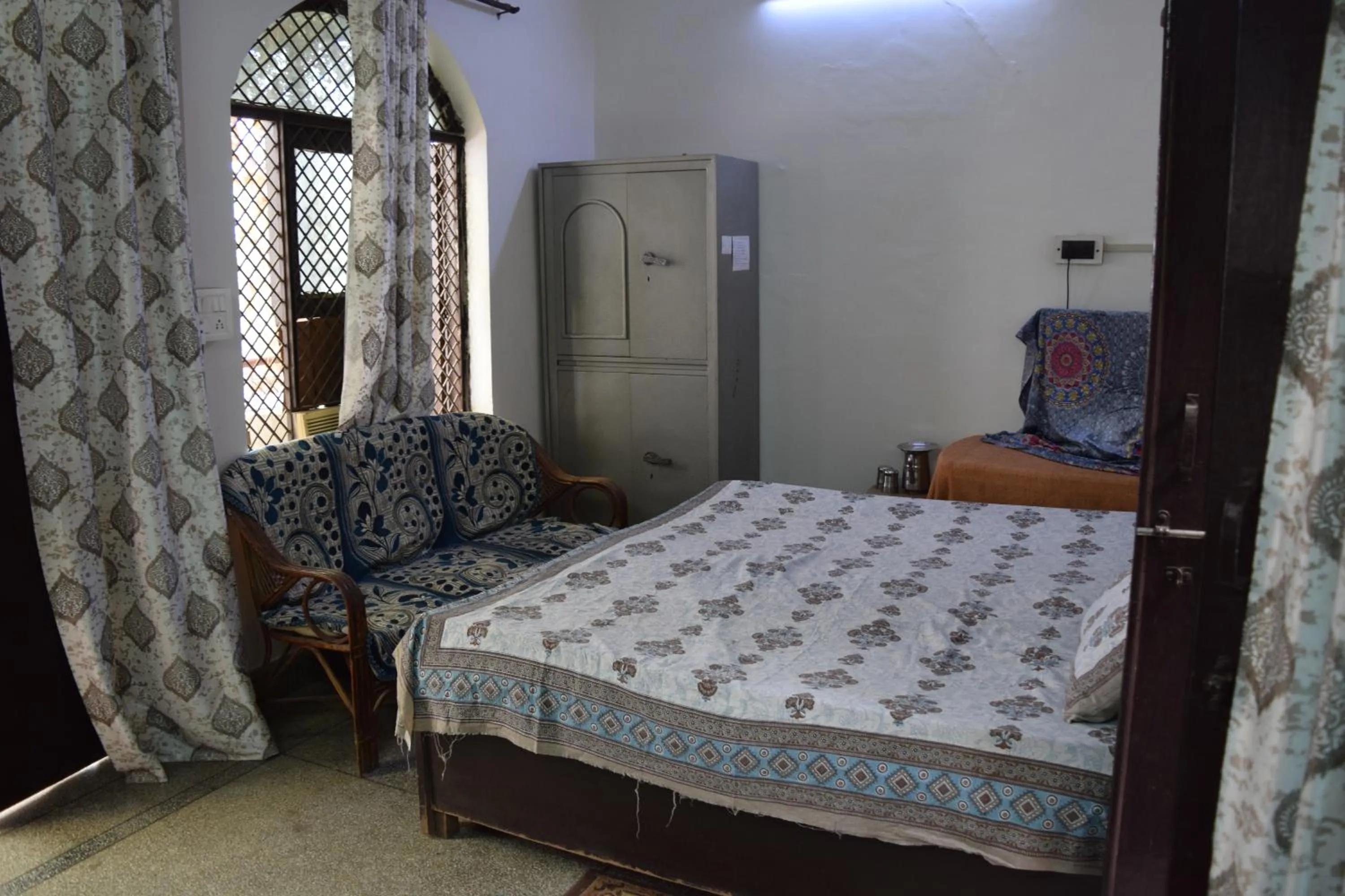 Bed in hive homestay