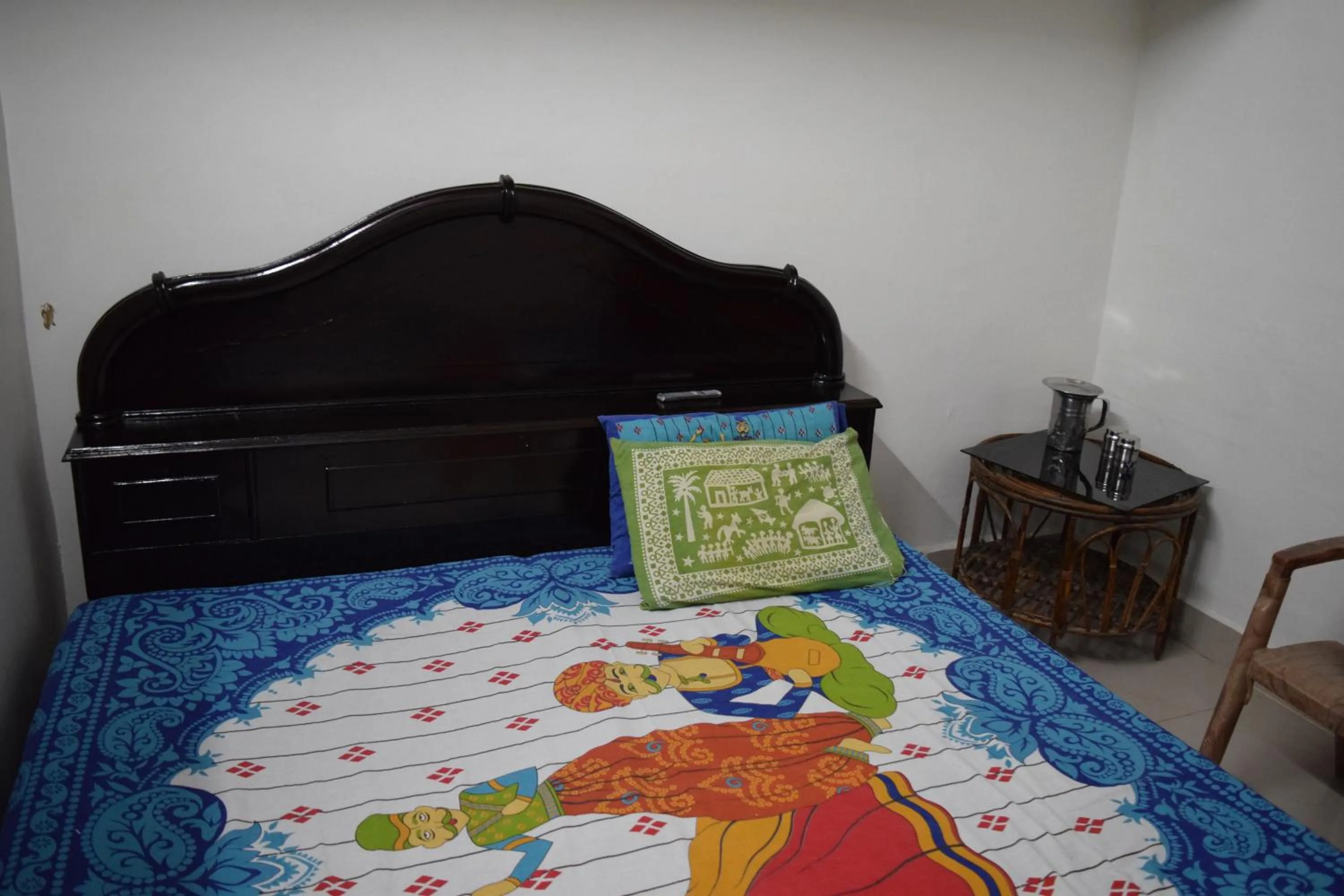 Bed in hive homestay