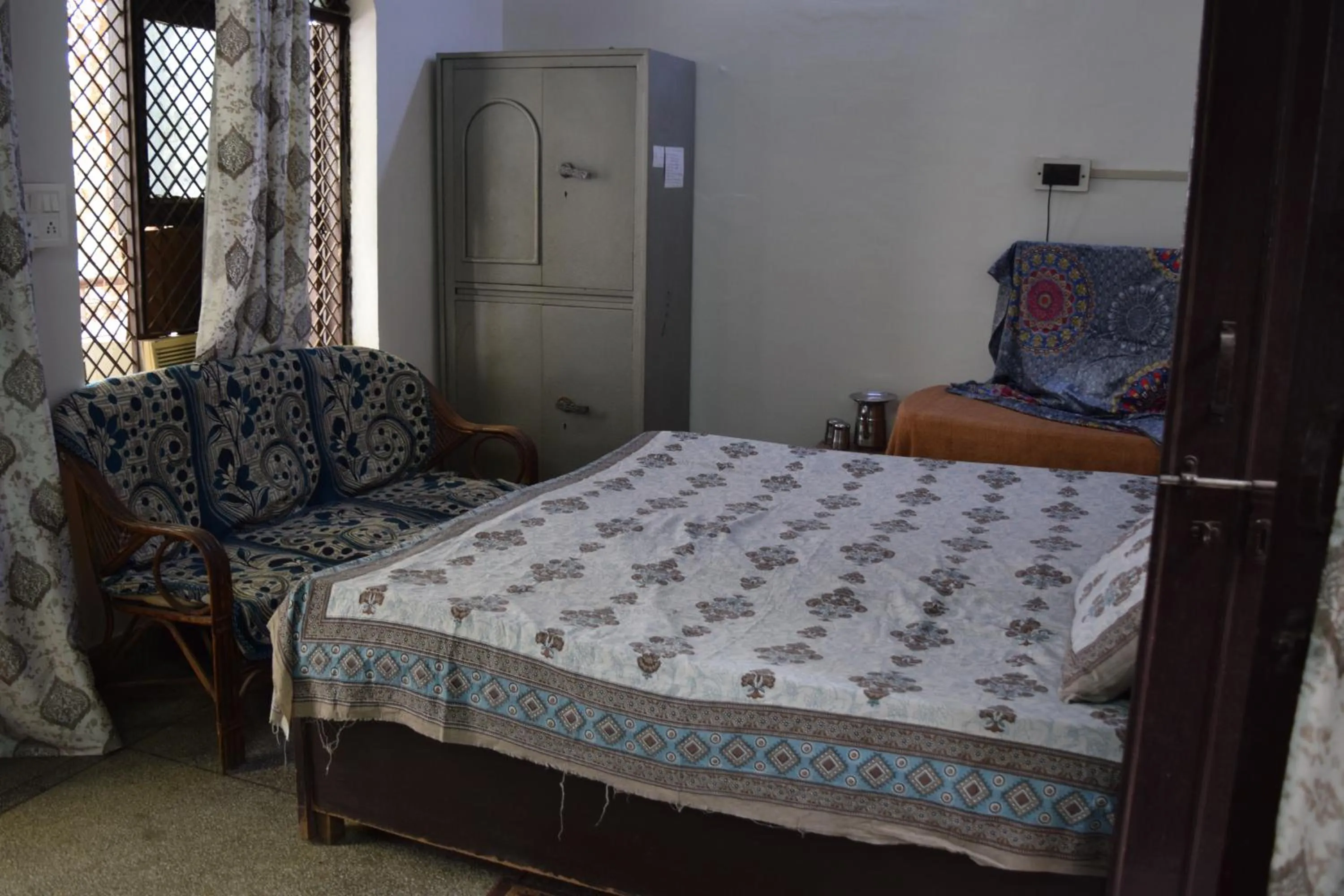 Bed in hive homestay