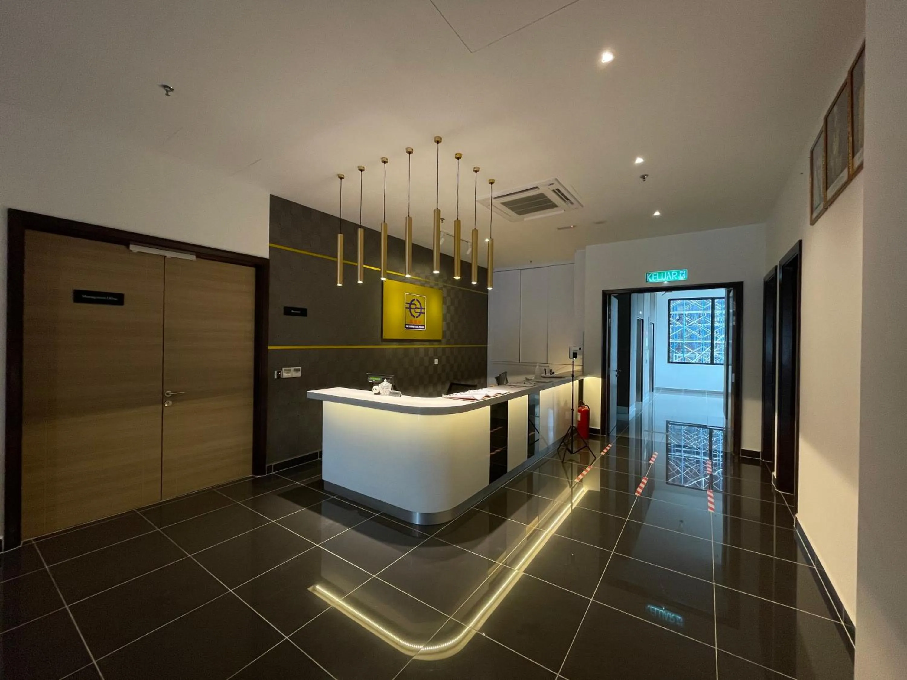 Lobby or reception in Corner Club Penang