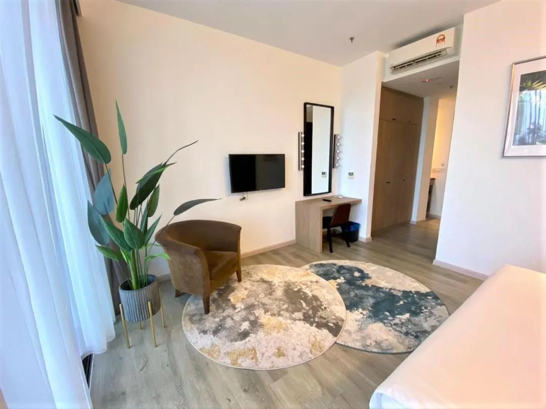 Bedroom in Corner Club Penang