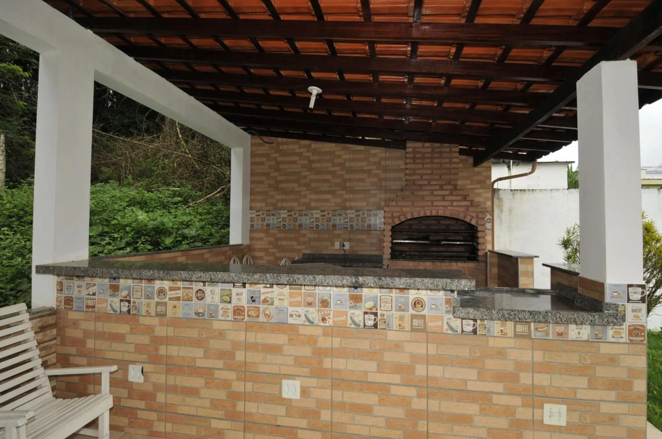 BBQ facilities in Hotel Real São Lourenço