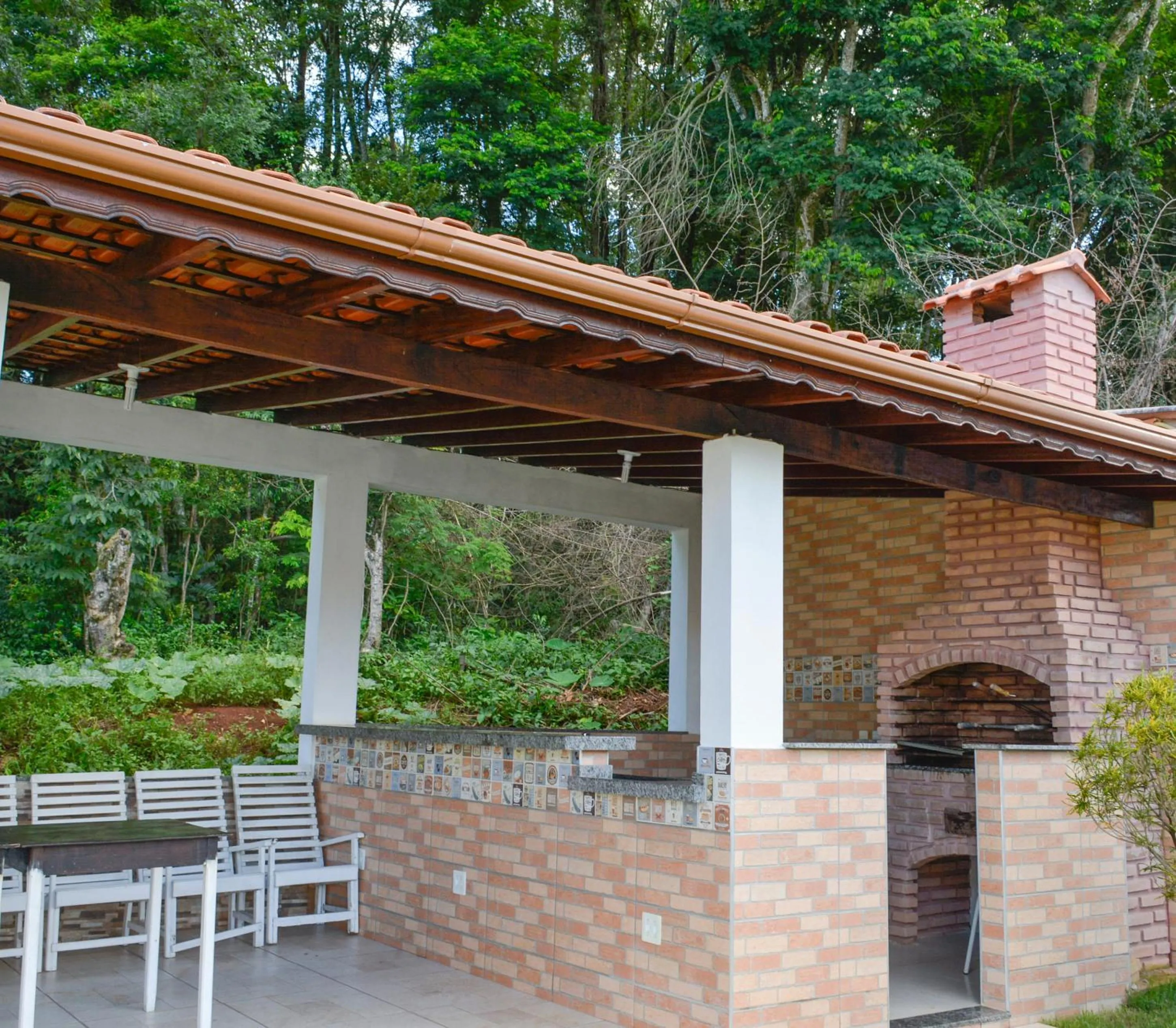 BBQ facilities in Hotel Real São Lourenço