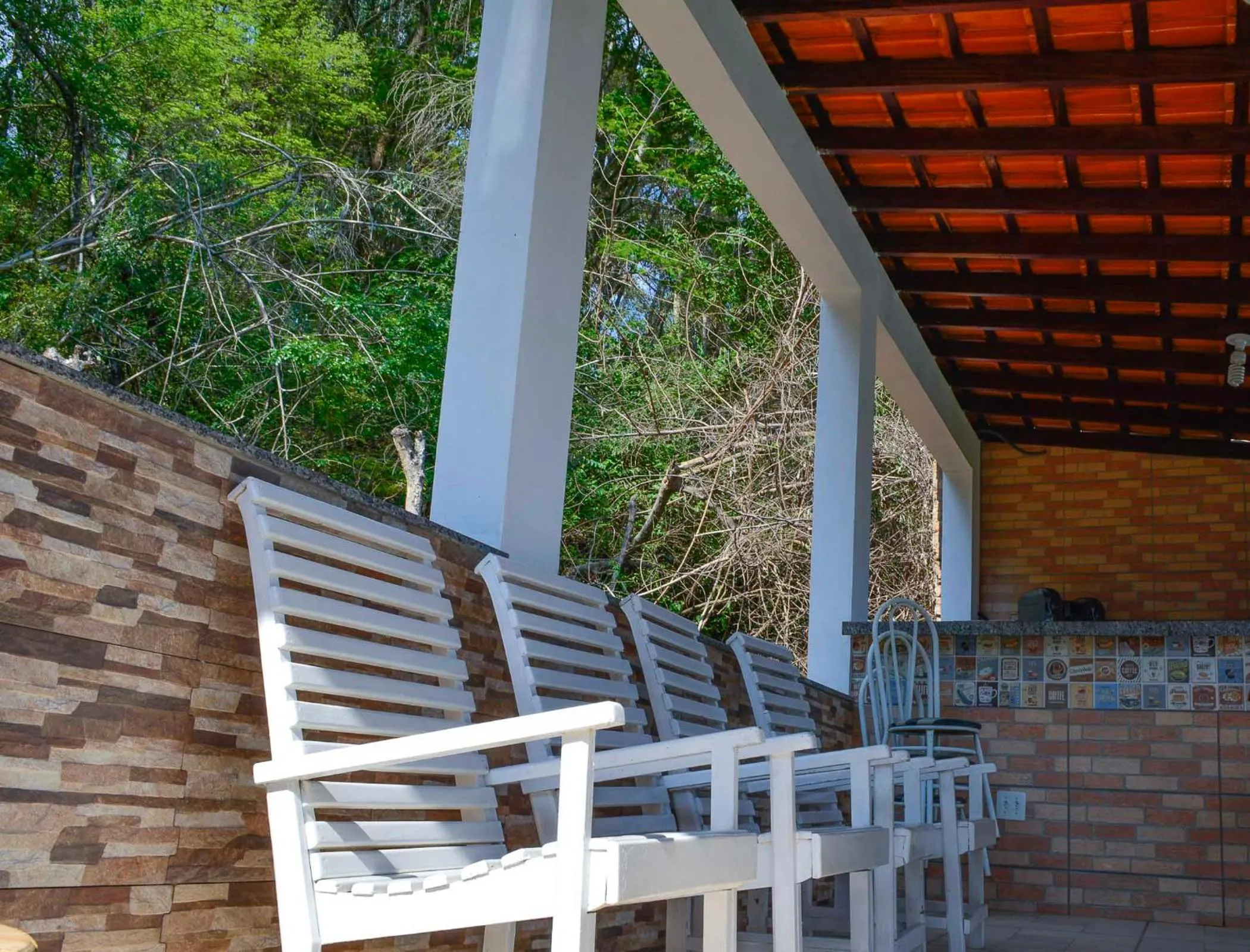 BBQ facilities in Hotel Real São Lourenço