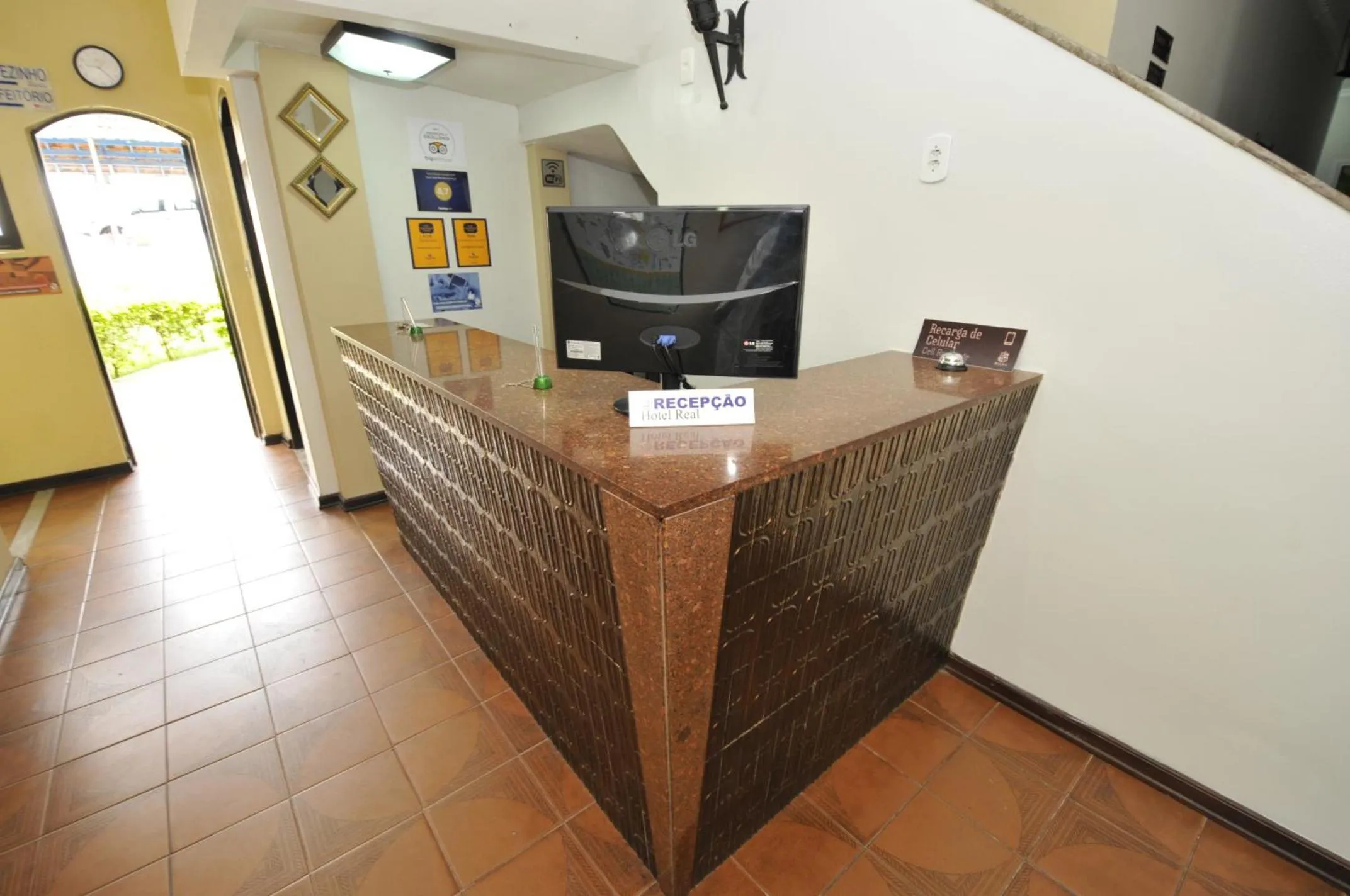 Lobby or reception in Hotel Real São Lourenço