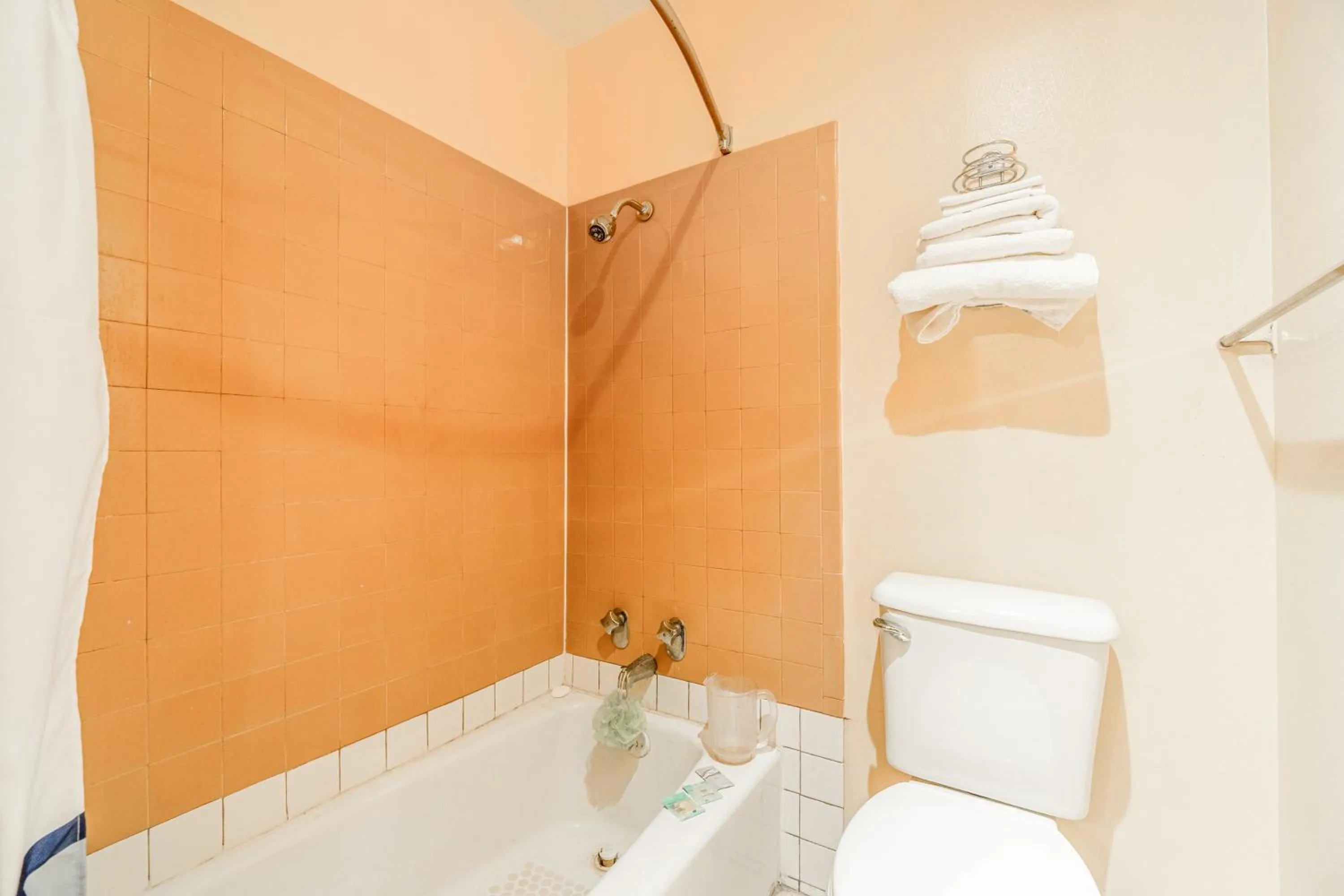 Bathroom in American Inn by OYO Colorado City I-20