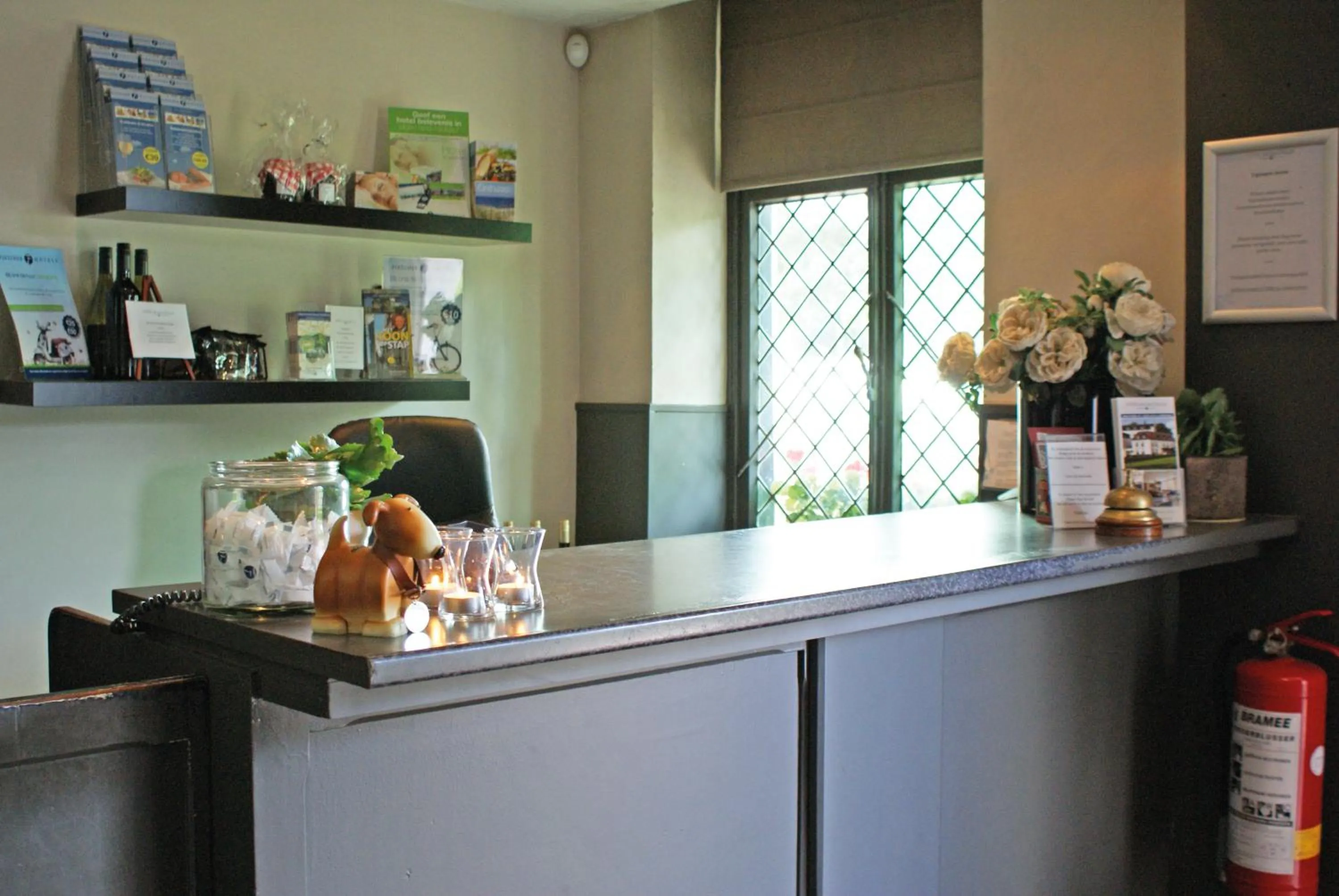 Lobby or reception in Fletcher Hotel Restaurant De Geulvallei