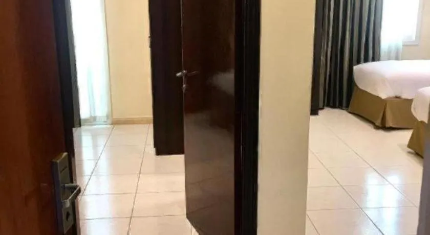 Bed in Lotus Furnished Hotel Apartments LLC. Ajman