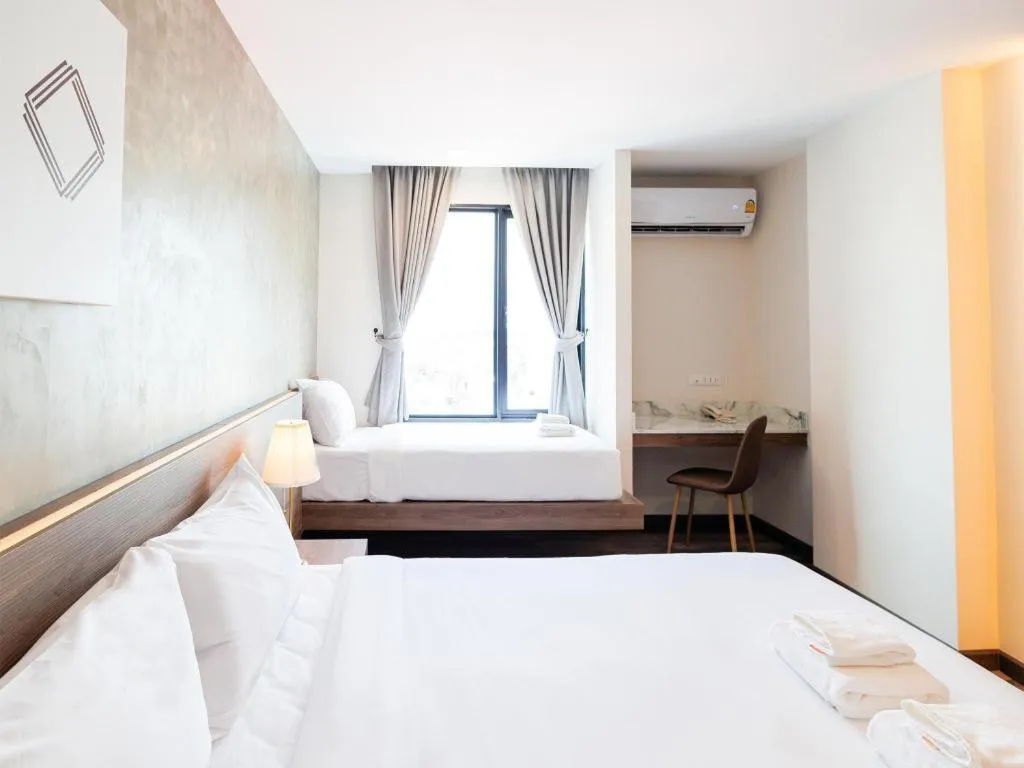 Bed in B2 Khon Kaen Premier Hotel